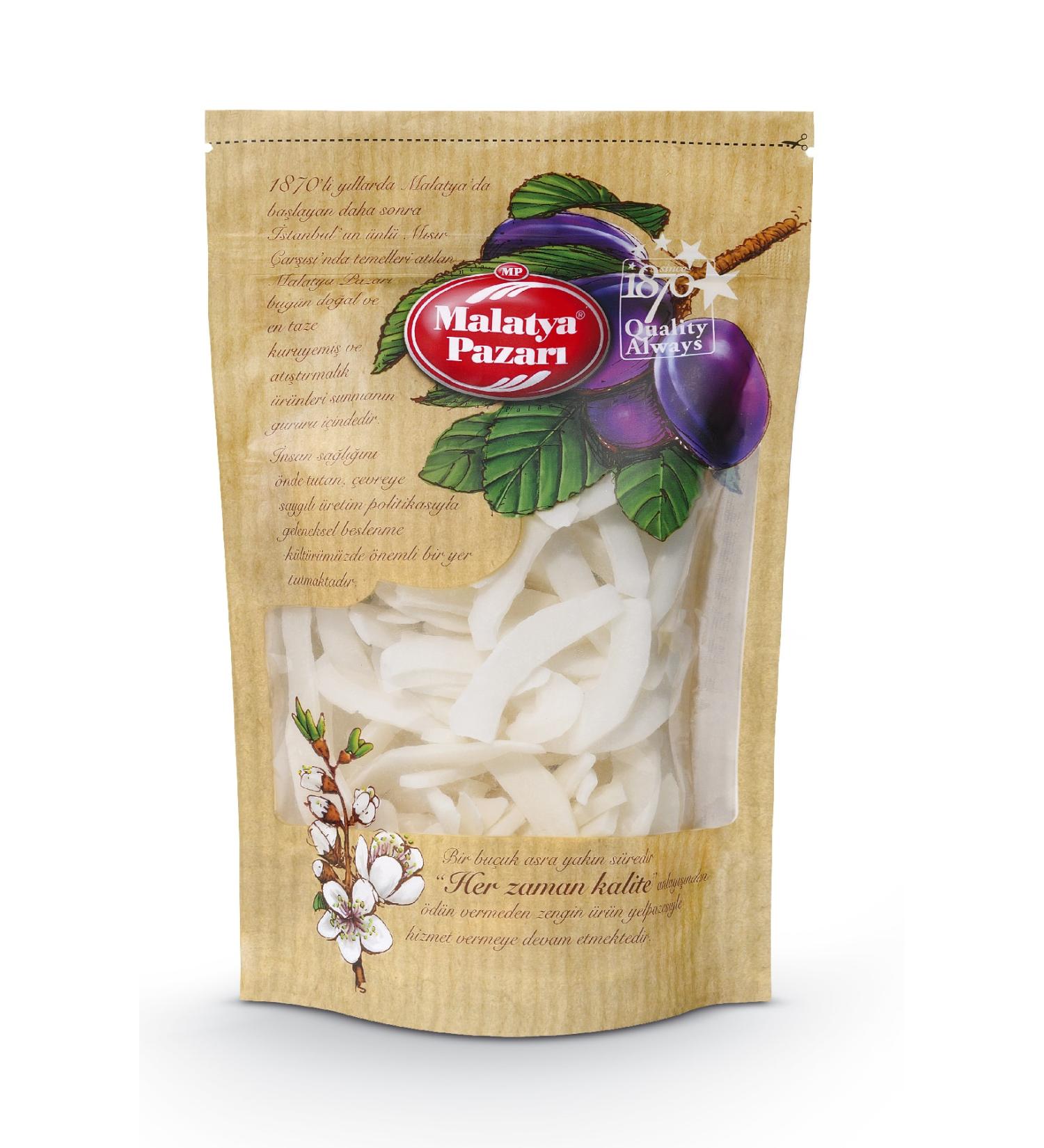 Malatya Market Dried Imported Coconut Ziplock Package 1 Kg - Buy Online on GoSupps.com
