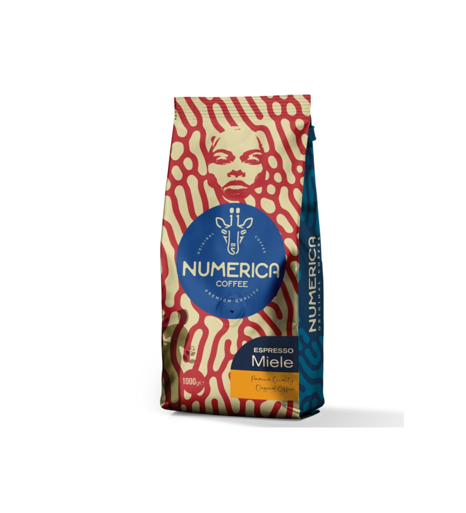 Numerica Coffee Miele Espresso Blend Coffee 1000 G