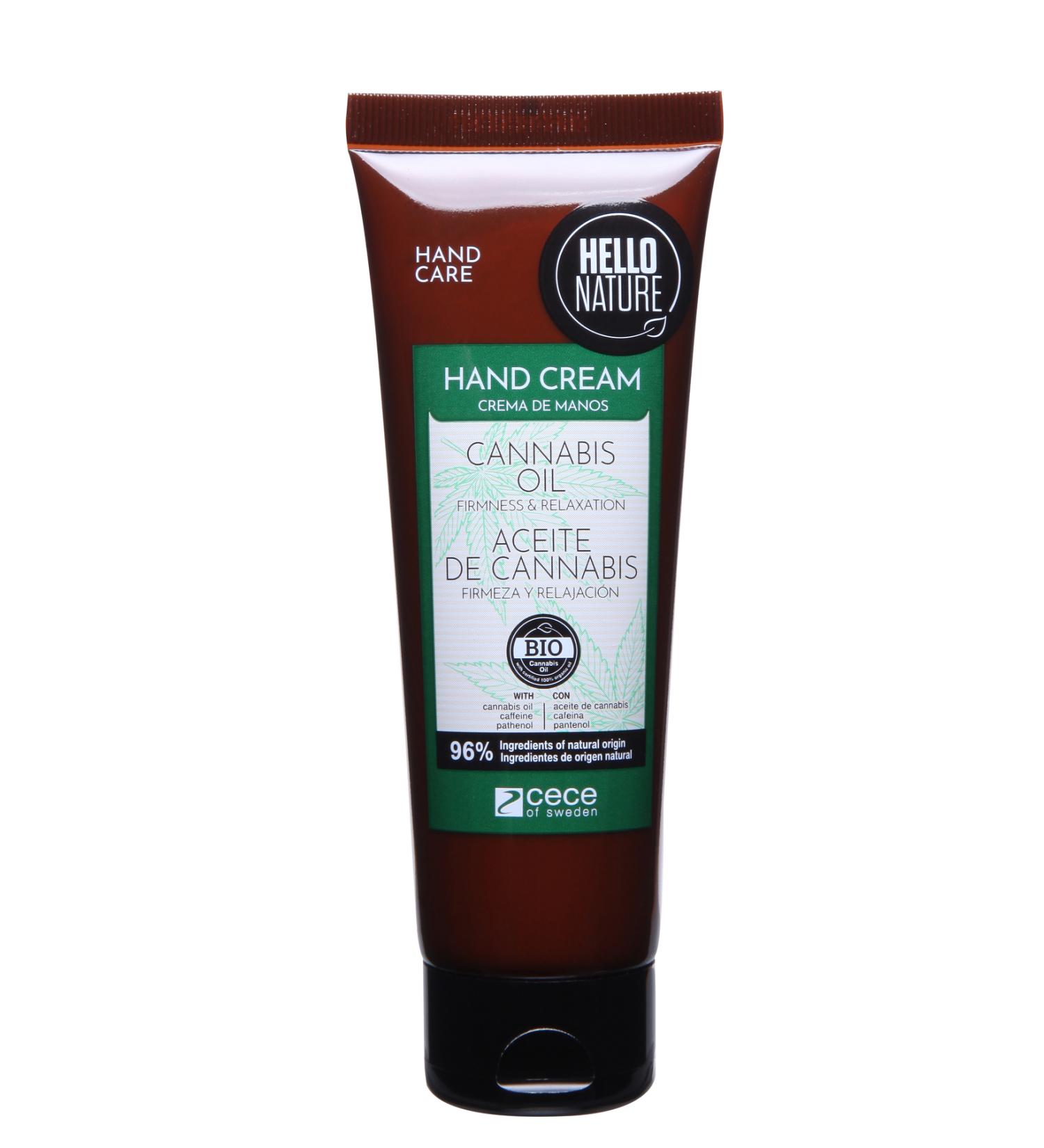 HELLO NATURE Hemp Oil Hand Cream 75 ml