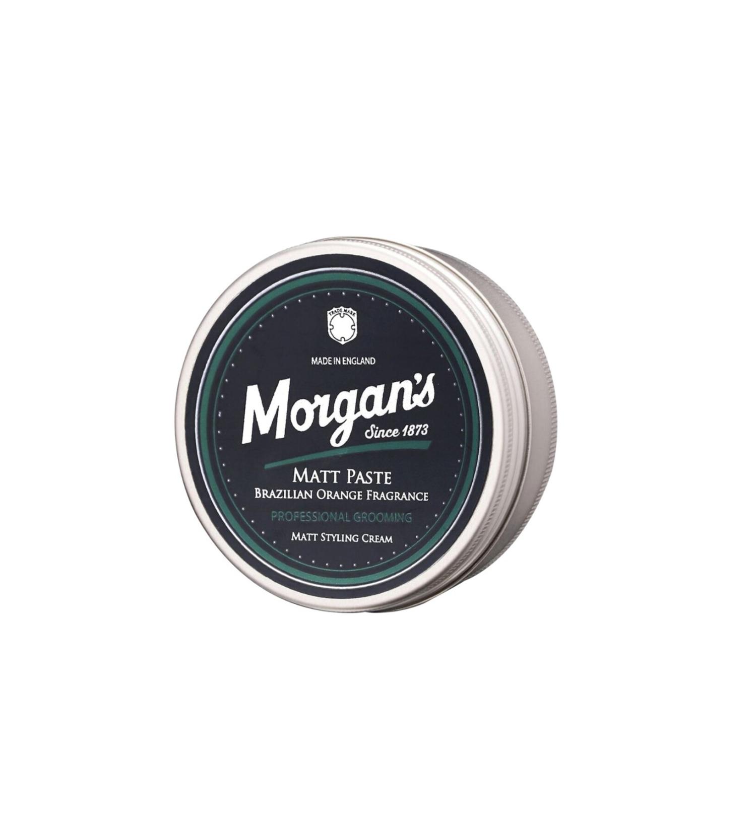 Morgan's Pomade Matt Paste Brazilian Orange Matte Look Hair Styling Cream 75 ml