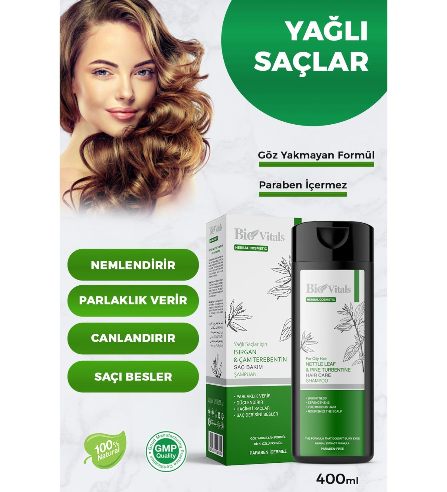Bio Vitals BioVitals Nettle Pine Turpentine Shampoo
