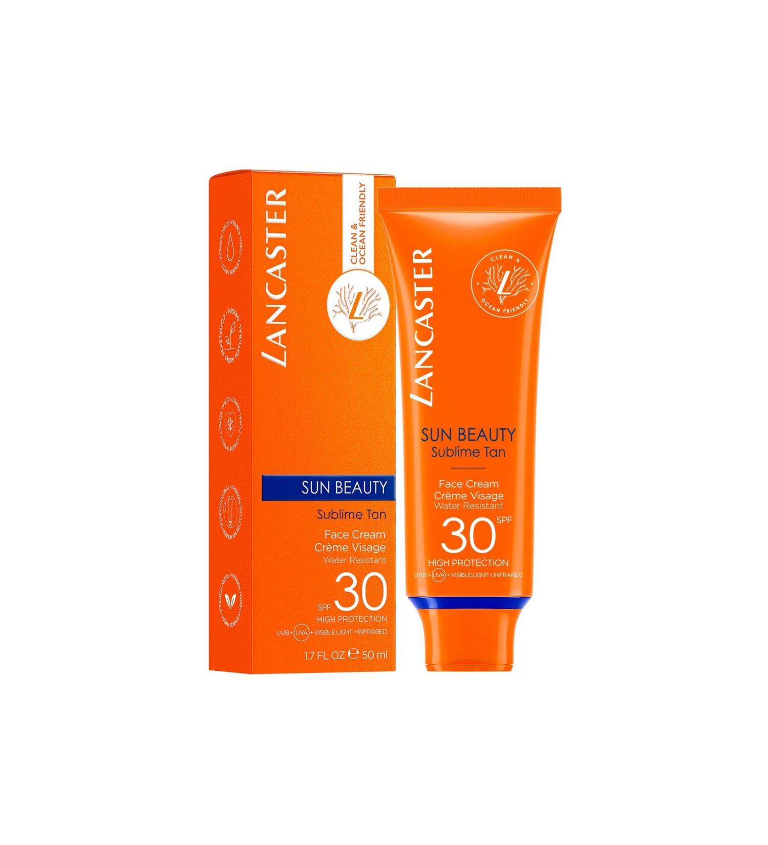 Lancaster SUN BEAUTY - SPF 30 Ultra Light Oil-Free and Damaged Skin Repair Sunscreen Face Cream 50 ml