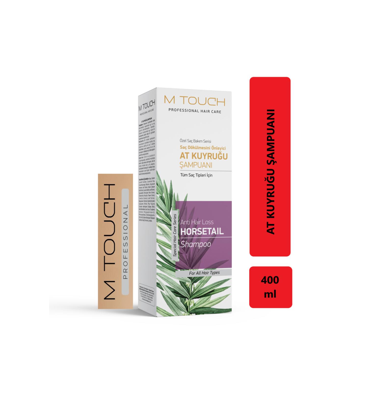 mtouch M TOUCH PONYTAIL SHAMPOO 400 ML FOR ALL HAIR TYPES