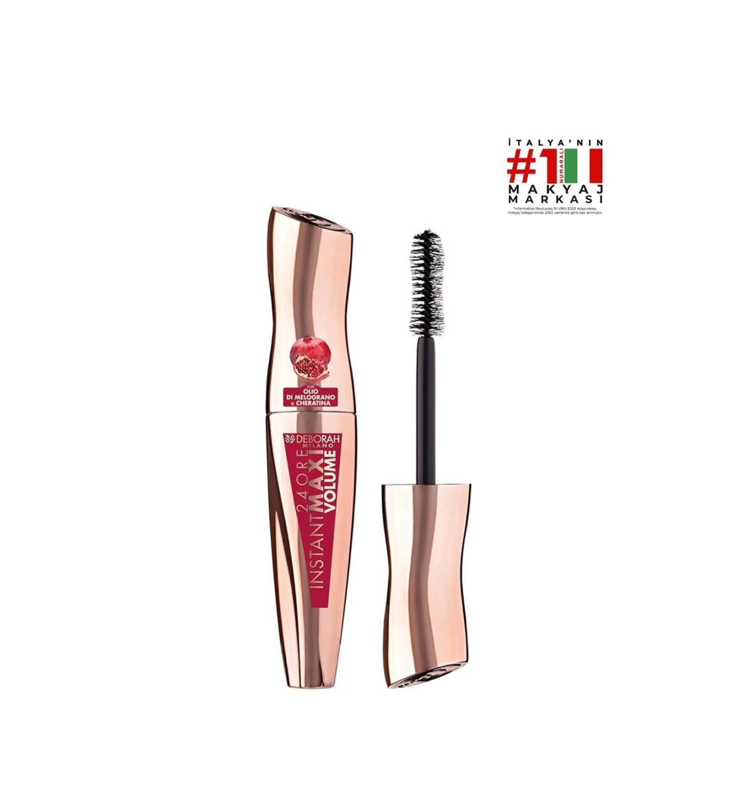 Deborah MILANO INTENSE COLOR 24 ORE INSTANT MAXI VOLUME MASCARA GKHAIR973