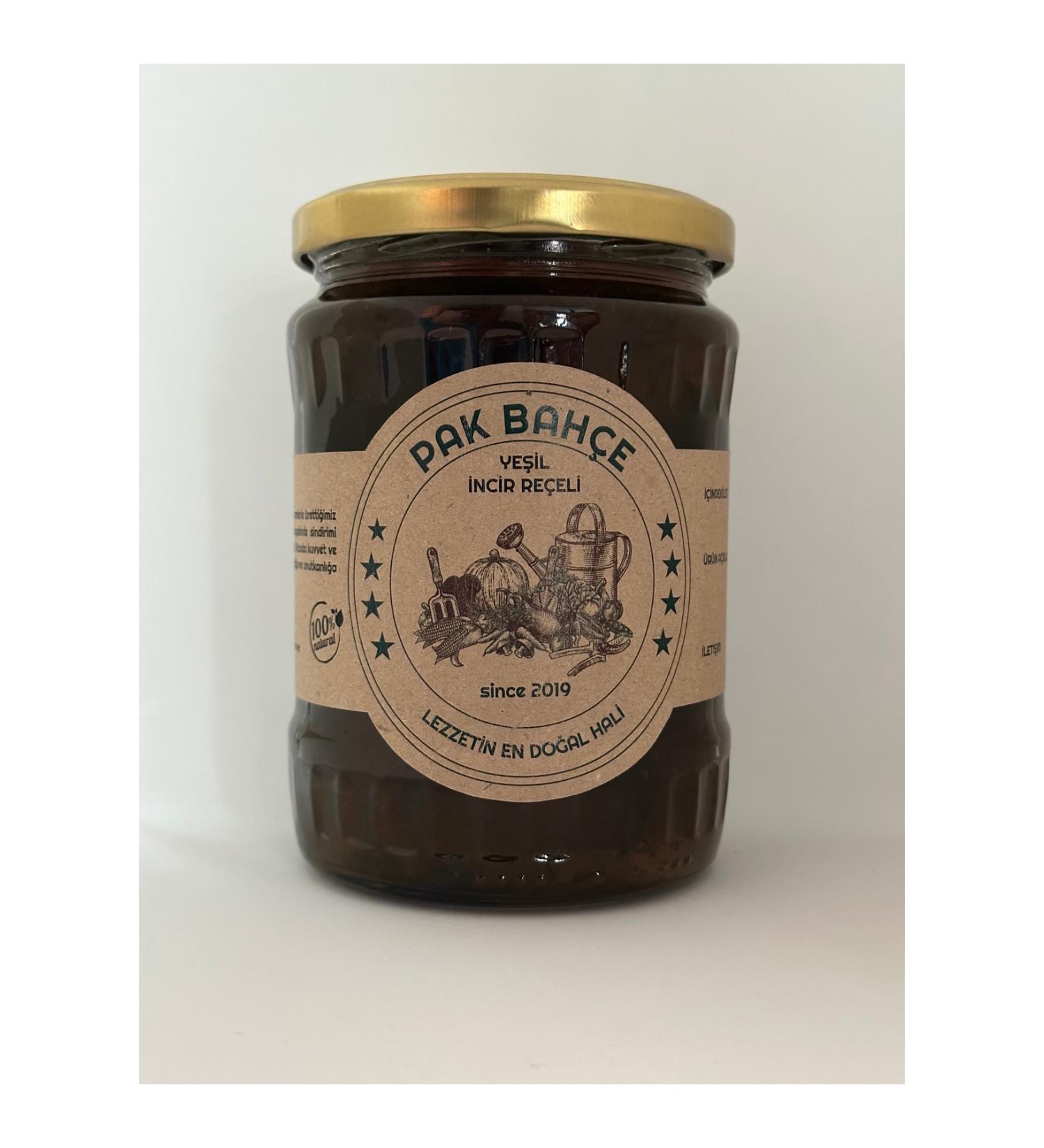 PAK BAH E NATUREL 0 BEET SUGAR FIG JAM 900 GR