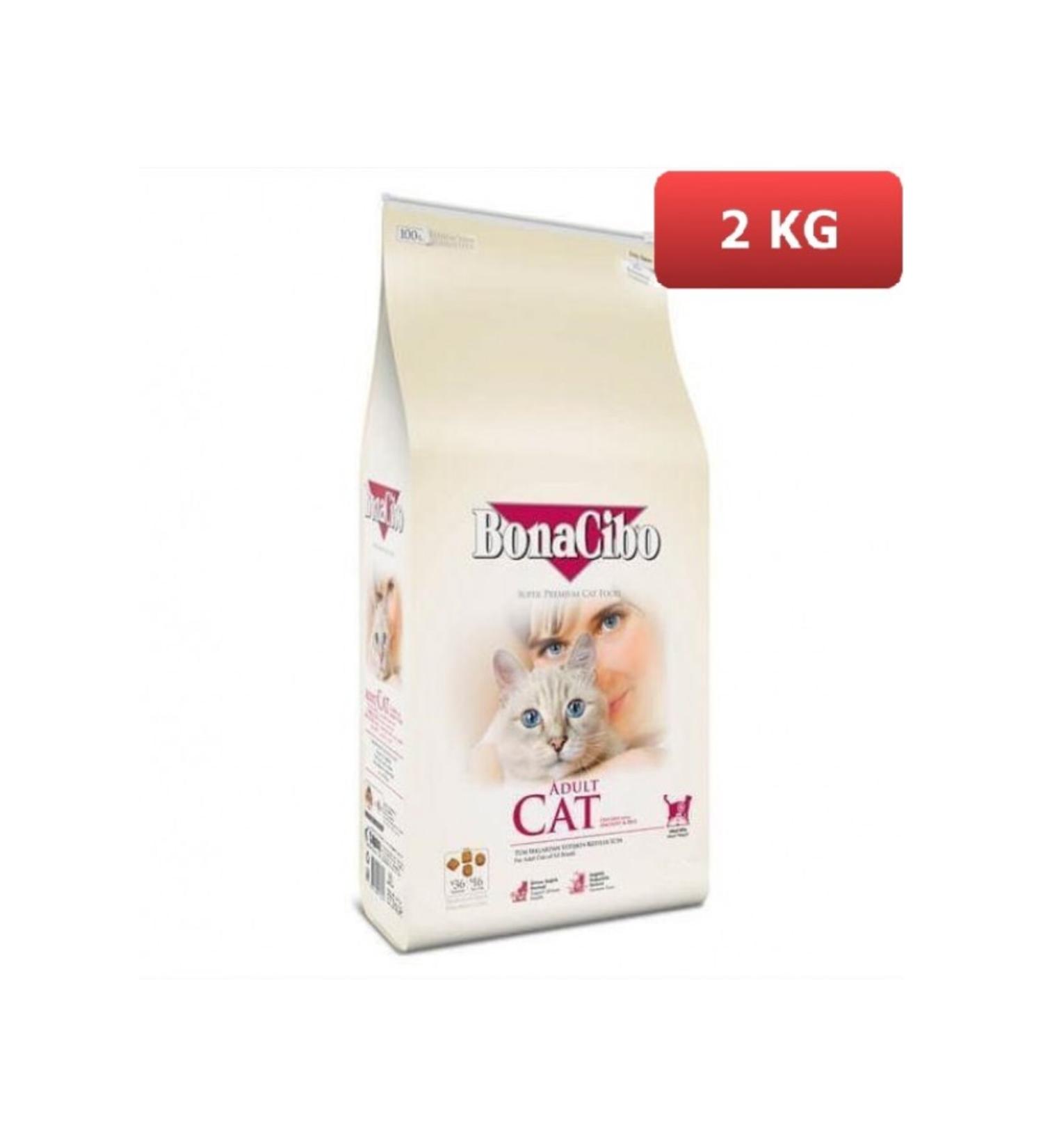 BonaCibo Adult Cat Chicken Adult Cat Food 2 Kg