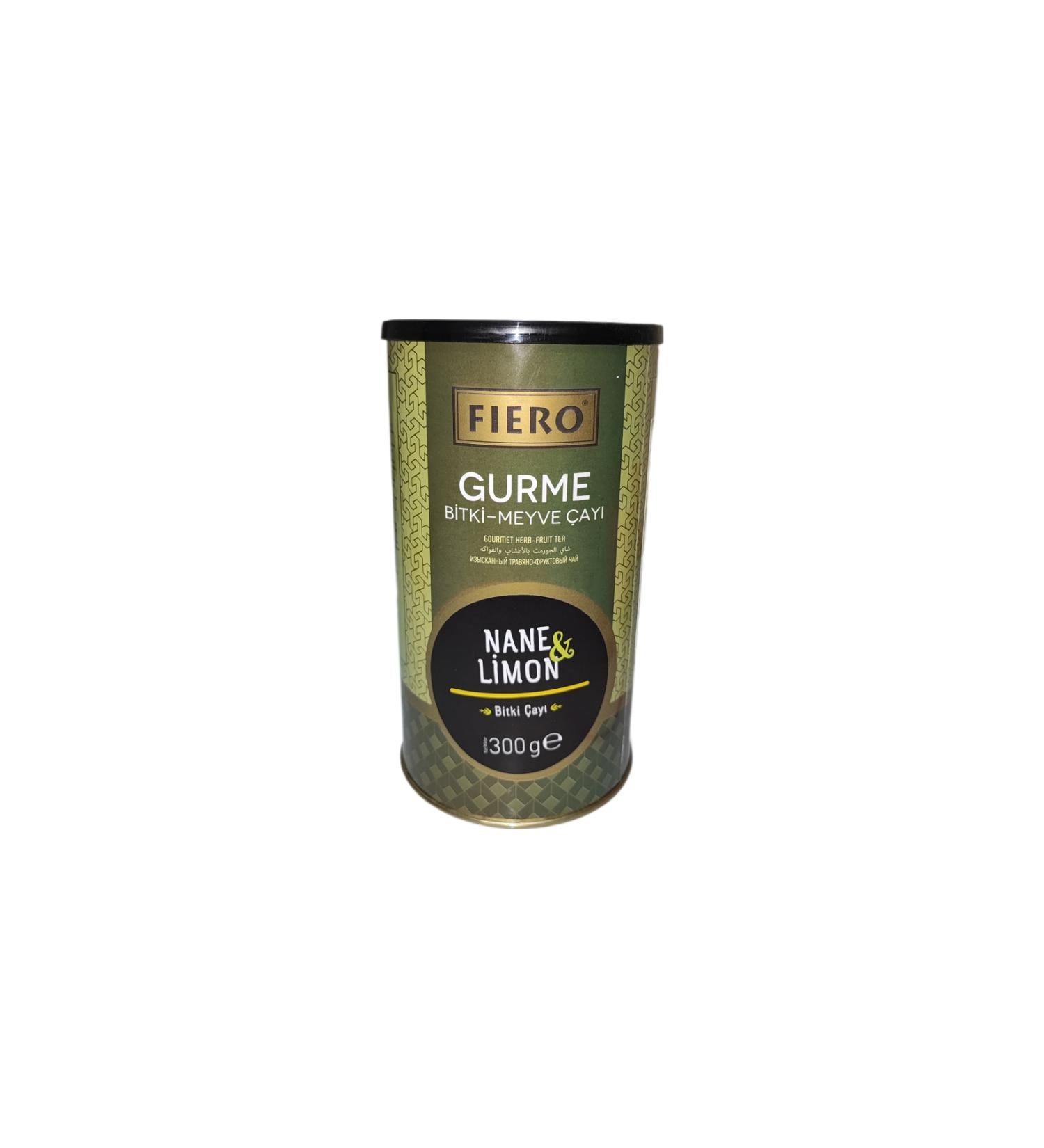 Fiero MINT LEMON TEA 300 GR TIN