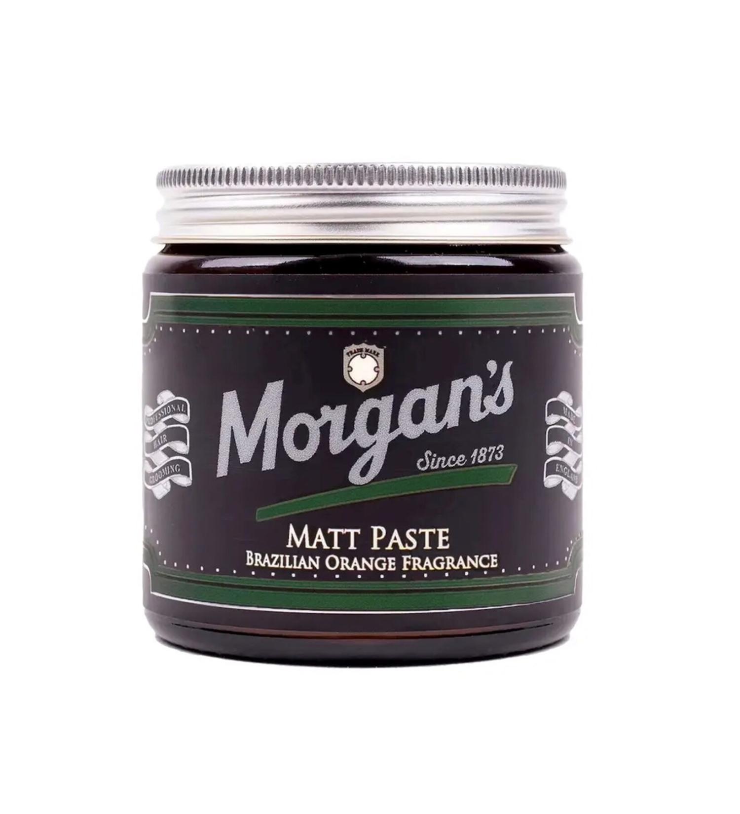 Morgan's Pomade Matt Paste Brazilian Orange Matte Look Hair Styling Cream 120 ml