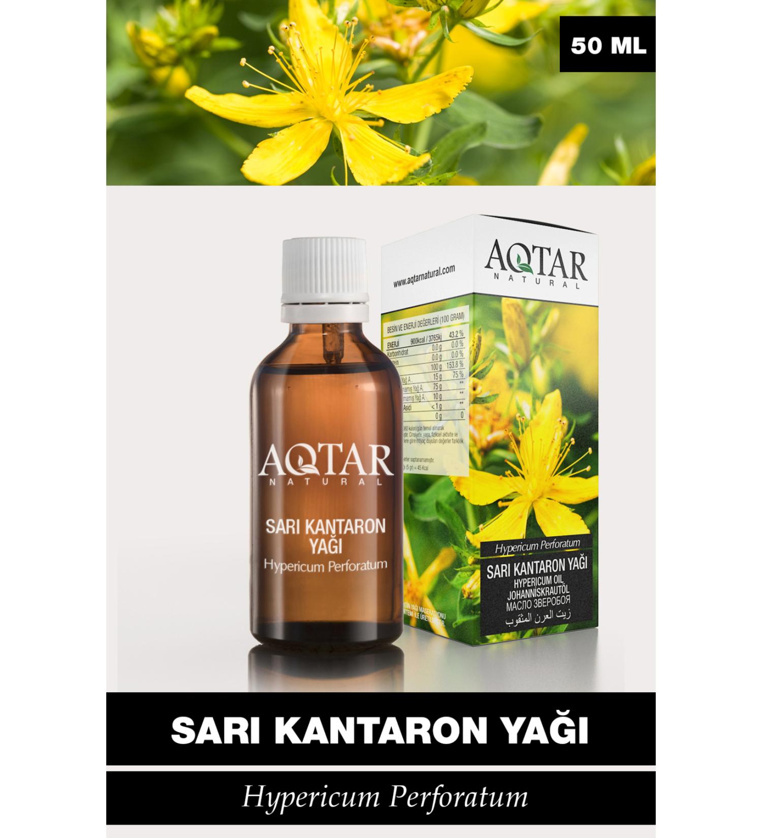 Aqtar 0 Pure St. John's Wort Oil 50 ml | Hypericum Perforatum