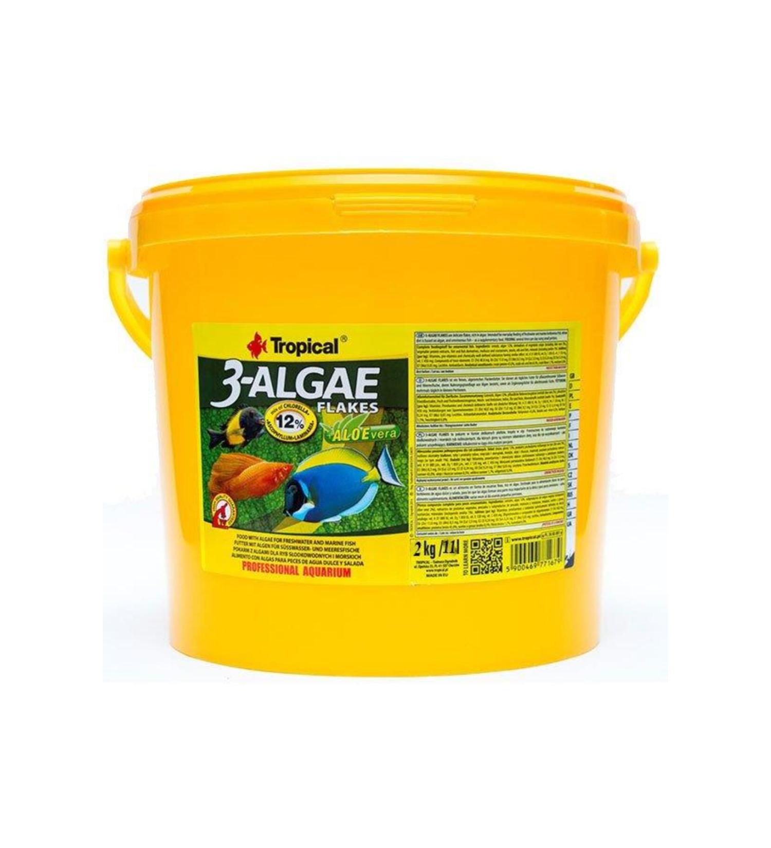 Tropical 3 Algae Flakes Flake Food 250 GR