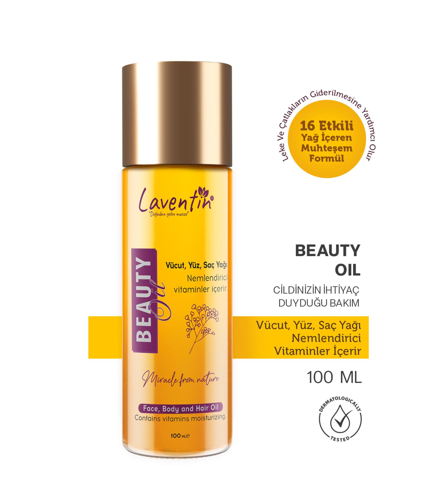 Lavender Anti-Stain and Anti-Stretch Radiant Miraculous Care Oil 100ml (face-body-hair) - Buy Online on GoSupps.com