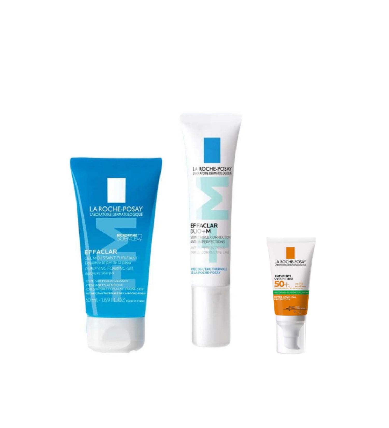 La Roche Posay NEW EFFACLAR INTRODUCTION KIT / FOR OILY SKIN PRONE TO ACNE - Buy Online on GoSupps.com