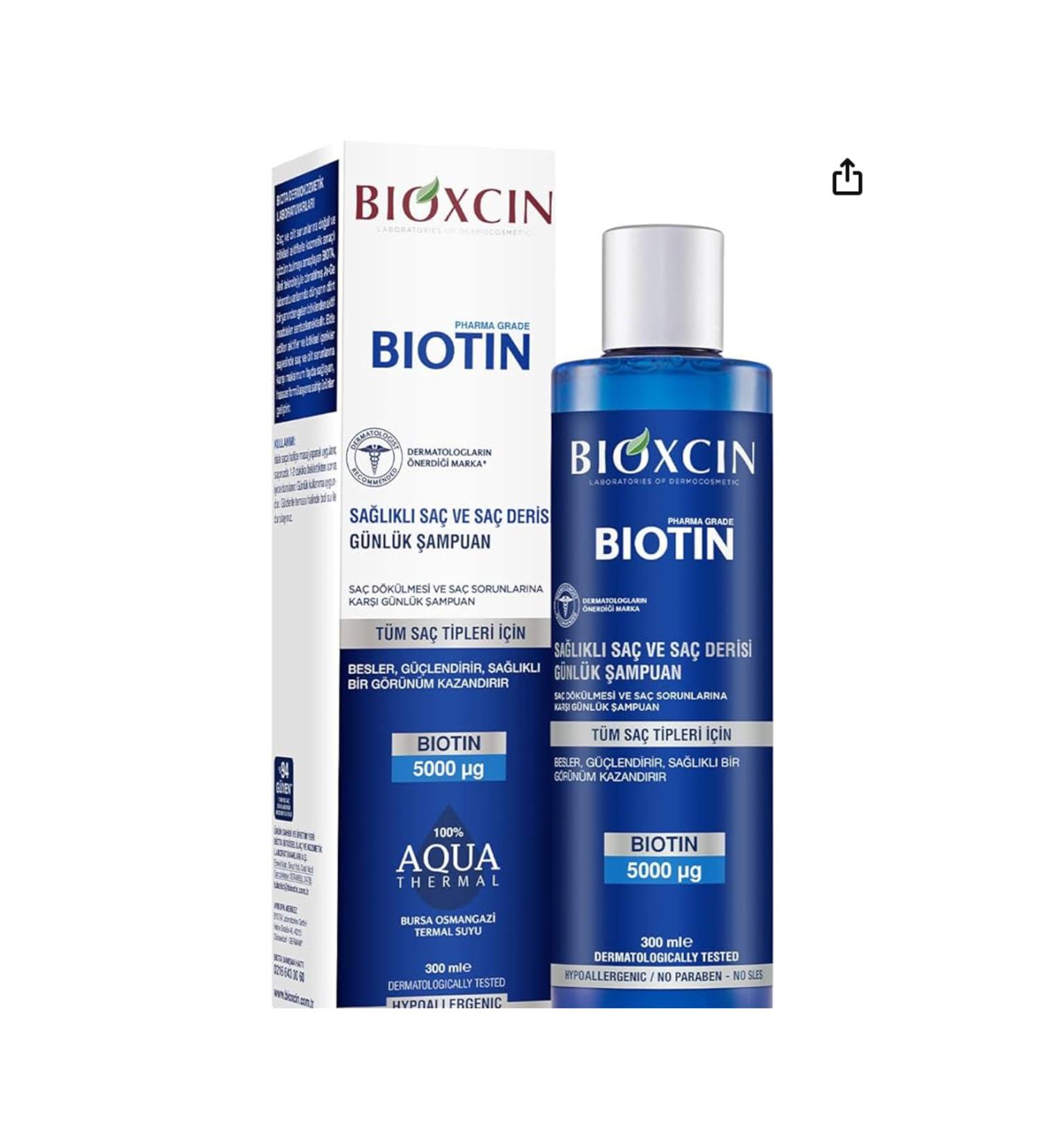 Garnier 65 Biotin Healthy Hair and Scalp Daily Shampoo for All Hair Types 300 mL