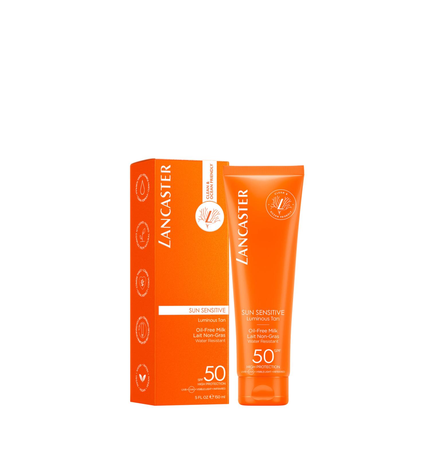 Lancaster Sun Sensitive -SPF 50+ Soothing and Protective Body Sun Milk for Sensitive Skin 150 ml