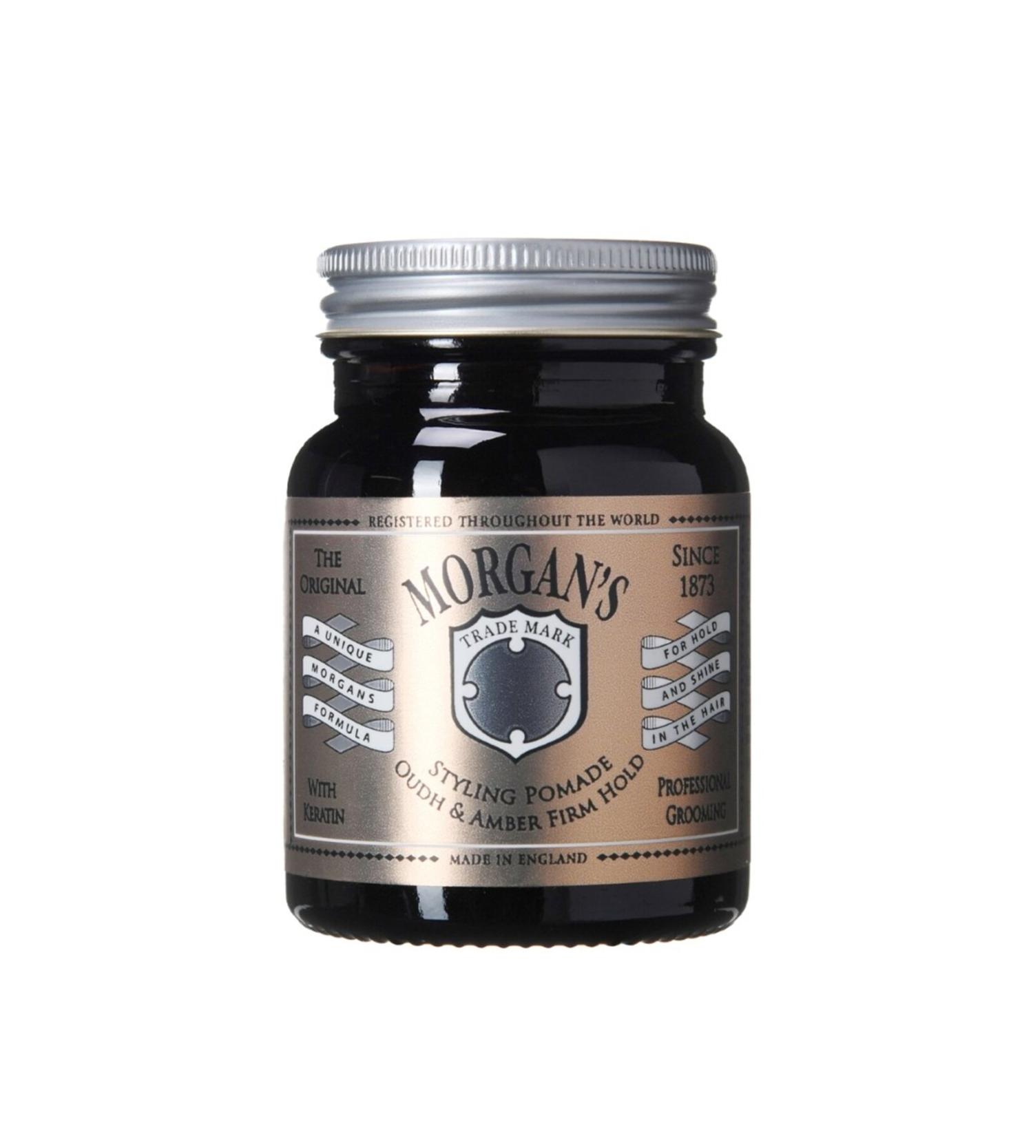 Morgan's Pomade Oudh & Amber Strong Hold Hair Styling Pomade 100g