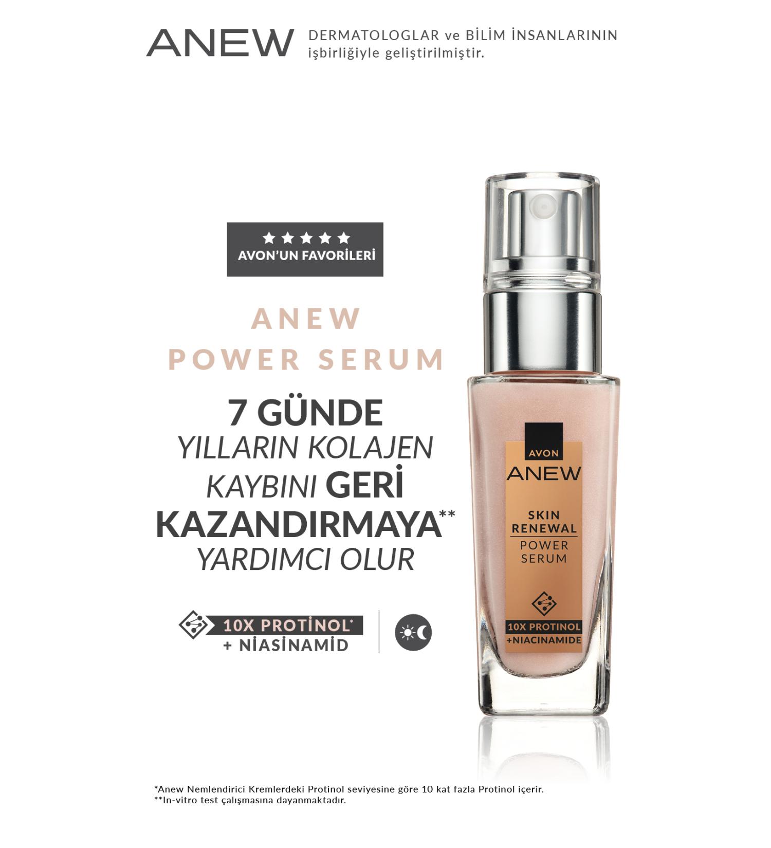 Avon Anew Skin Renewal Power Serum 30 Ml. - Buy Online on GoSupps.com