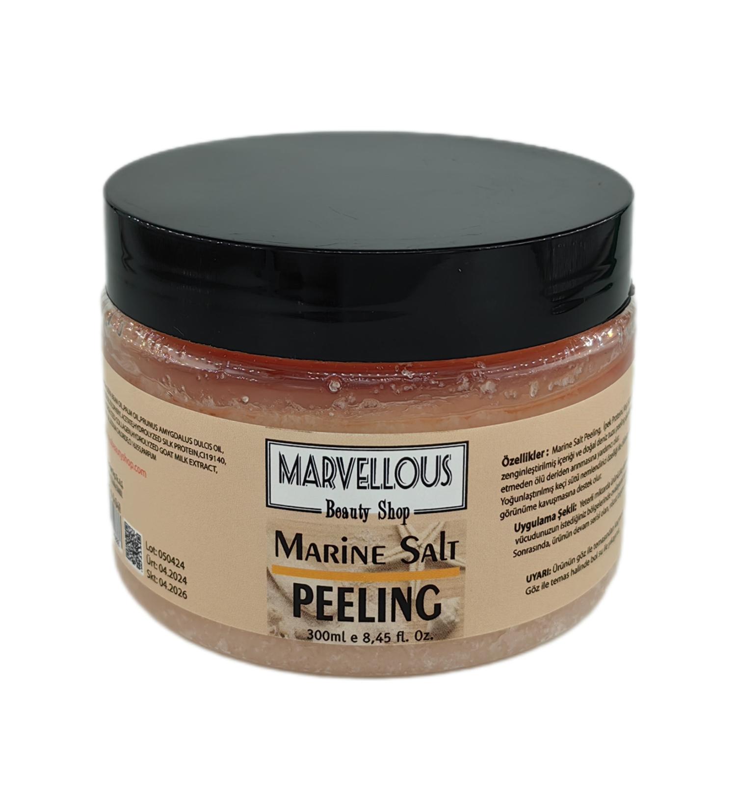 Marvellous SILK PROTEIN SEA SALT BODY SCRUB