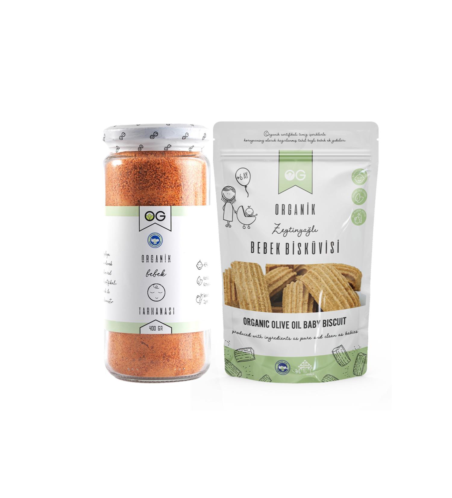 OG natural Organic Baby Tarhana and Organic Baby Biscuit Set +6 Months - Buy Online on GoSupps.com