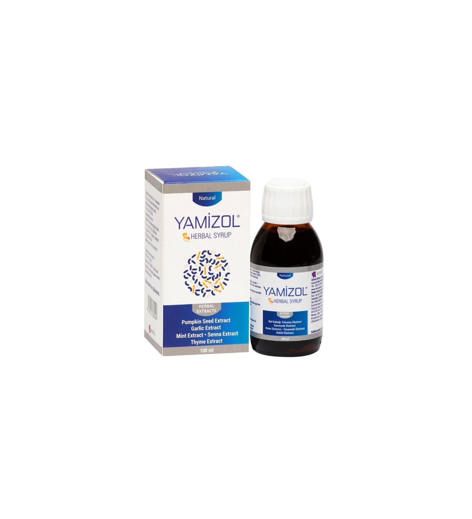 YAMIZOL Yamizol Herbal Parasite 100 ml Syrup - Buy Online on GoSupps.com