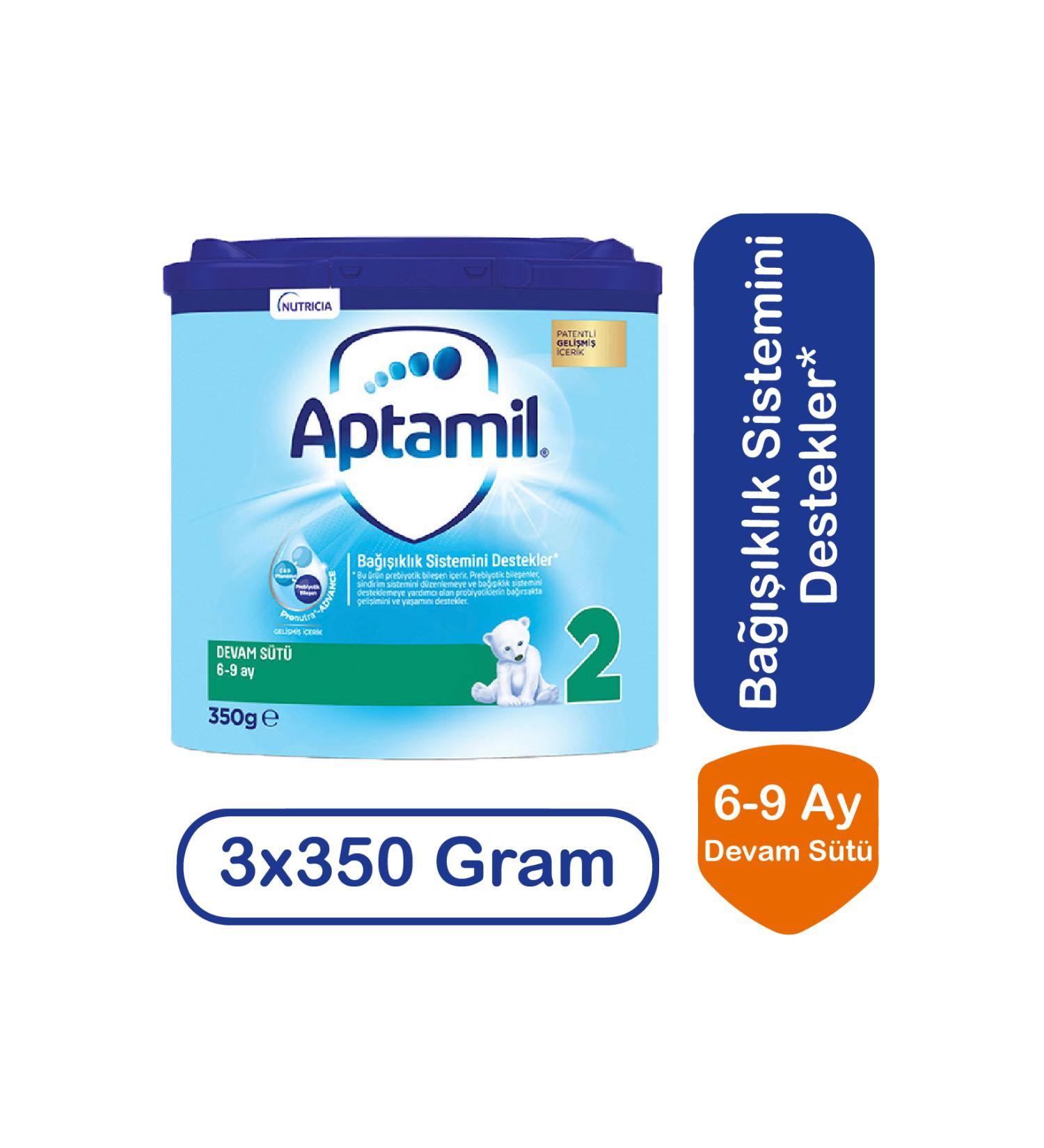Aptamil Follow-On Milk Number 2 350 gr 3-Pack