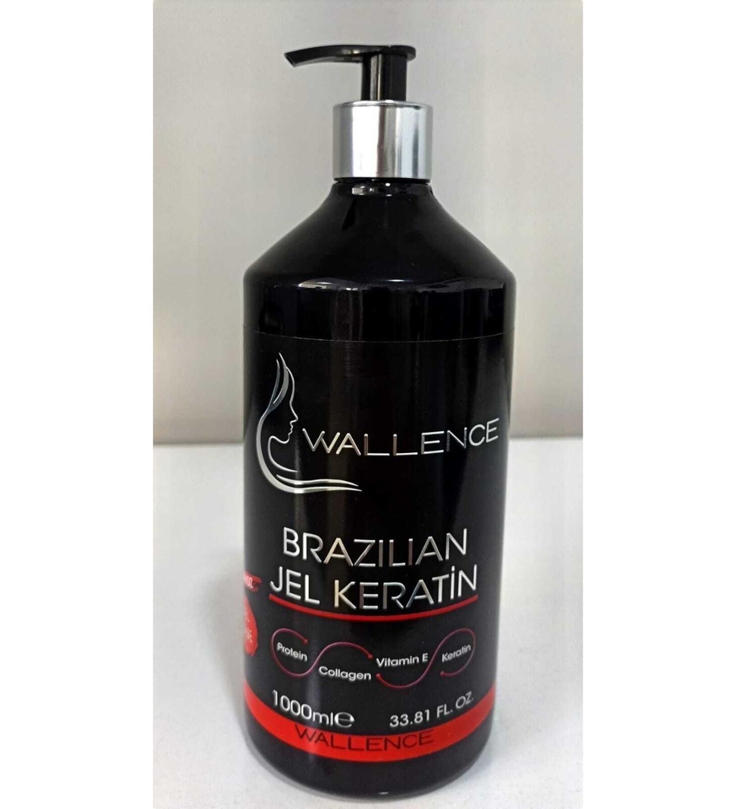 wallence REPAIRING CRACKS AND PLUMPING GEL KERATIN 1000 ML HAIR MASK GKHAIR1230