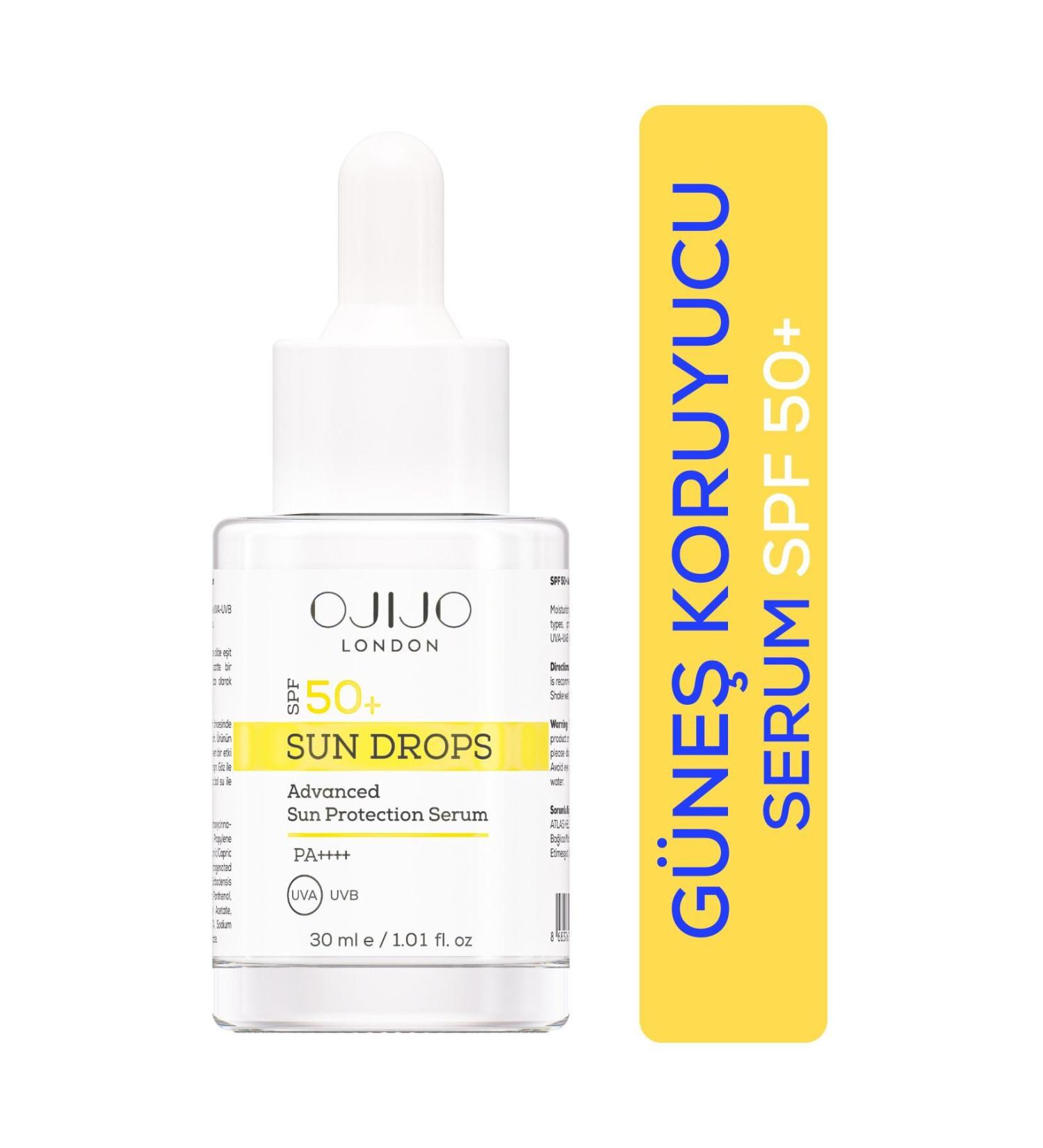 OJIJO LONDON Sun Drops Spf 50 Sun Protection Serum 30 ml - Buy Online on GoSupps.com