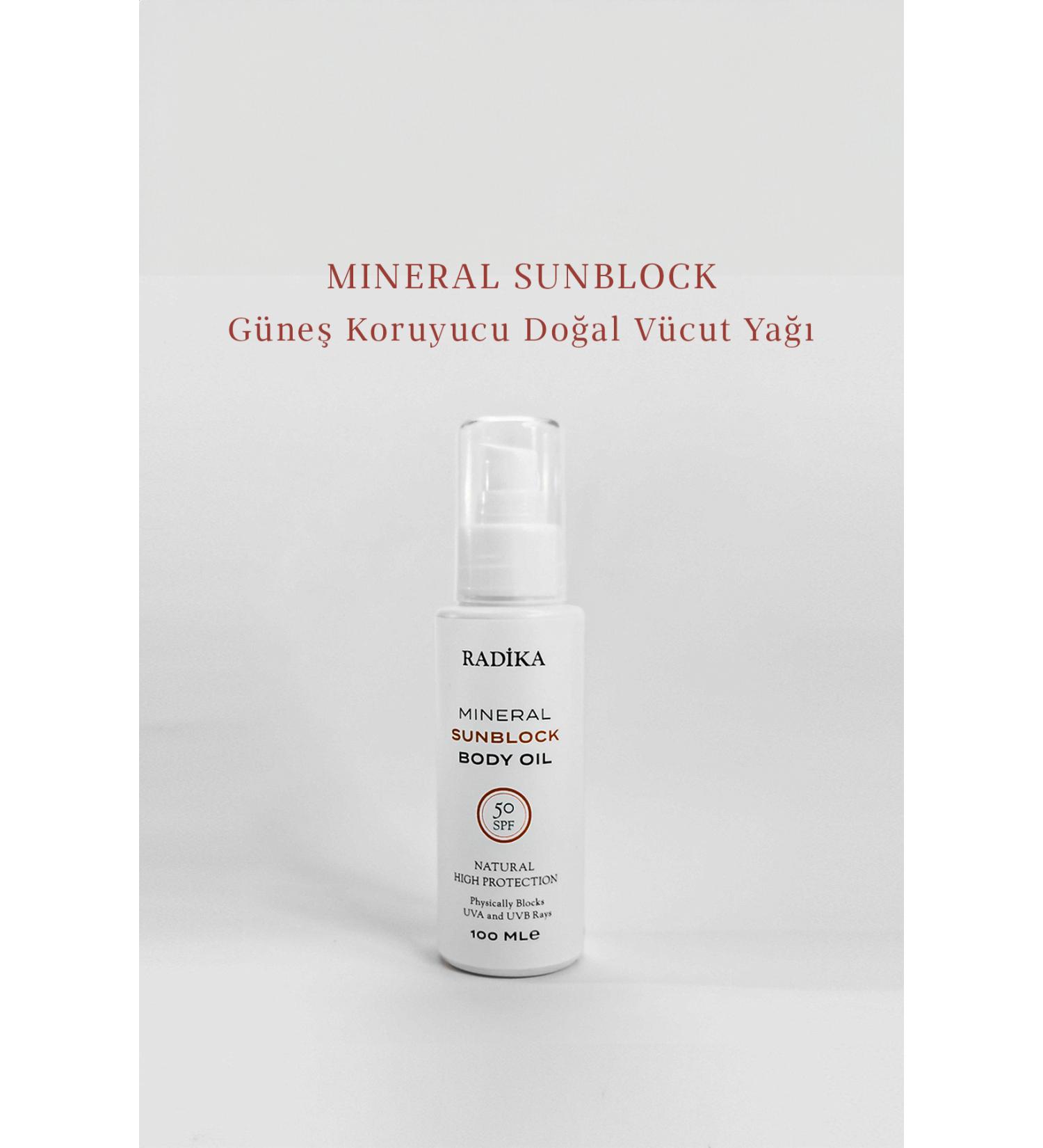 Radika Aromatherapy Sunscreen Oil / Mineral Sunblock / Natural Body Oil / Mineral Zinc Oxide / 50 Spf - Buy Online on GoSupps.com