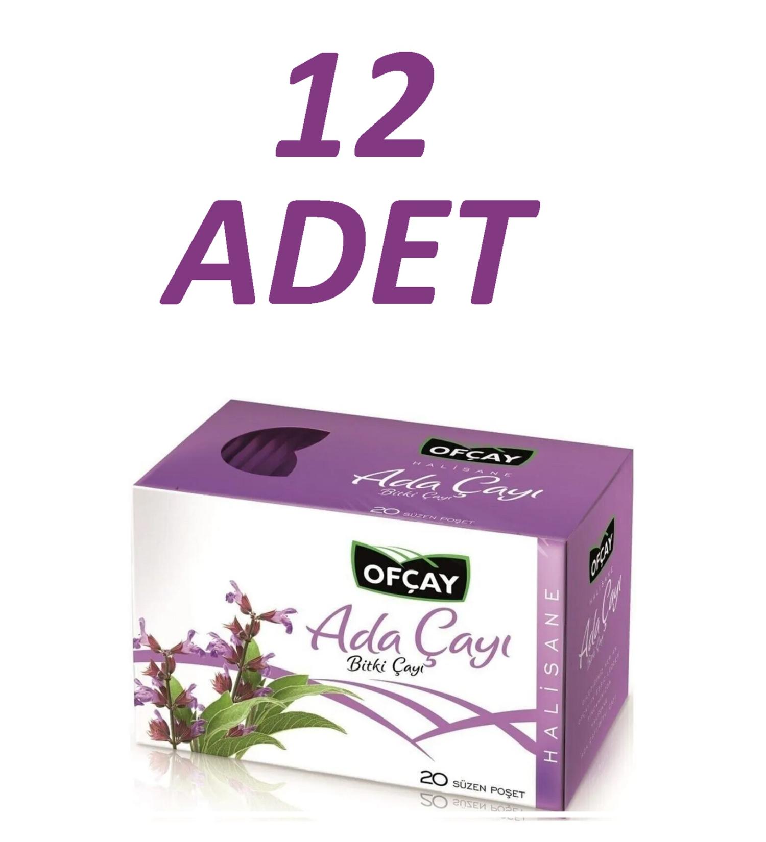 Of ay Halisane Sage Tea 20 Pack x 12 Pieces