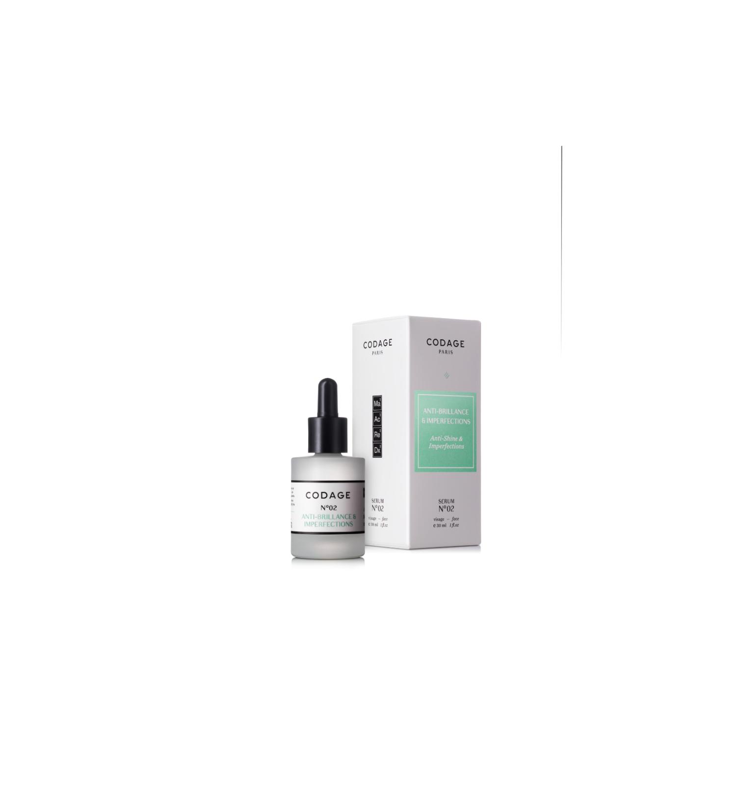 Codage SOLUTION FOR OILY SKIN & SKIN IMPERFECTIONS FACE SERUM