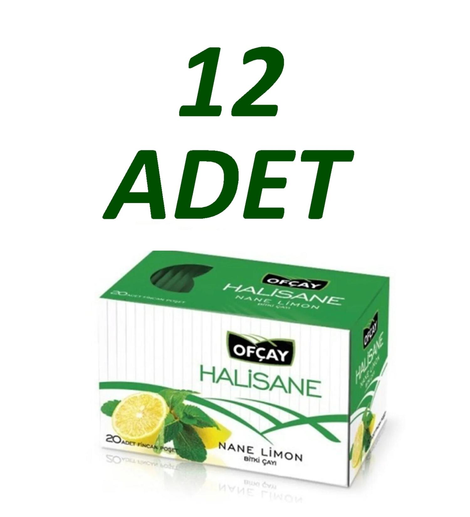 Of ay Halisane Mint Lemon Tea 20 pieces x 12 pieces