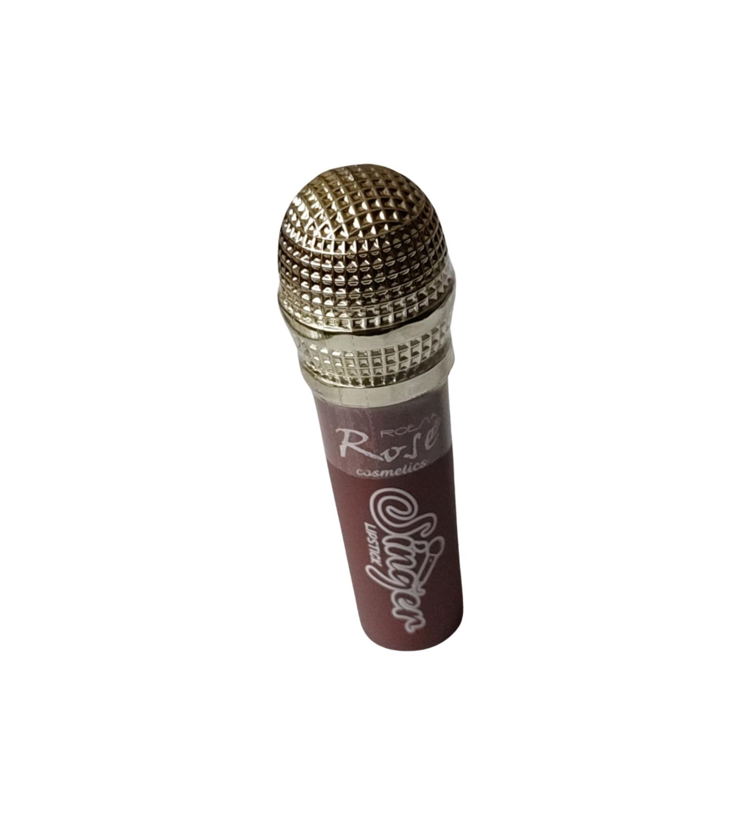 Rose Microphone Head Lipstick Matte Lipstick