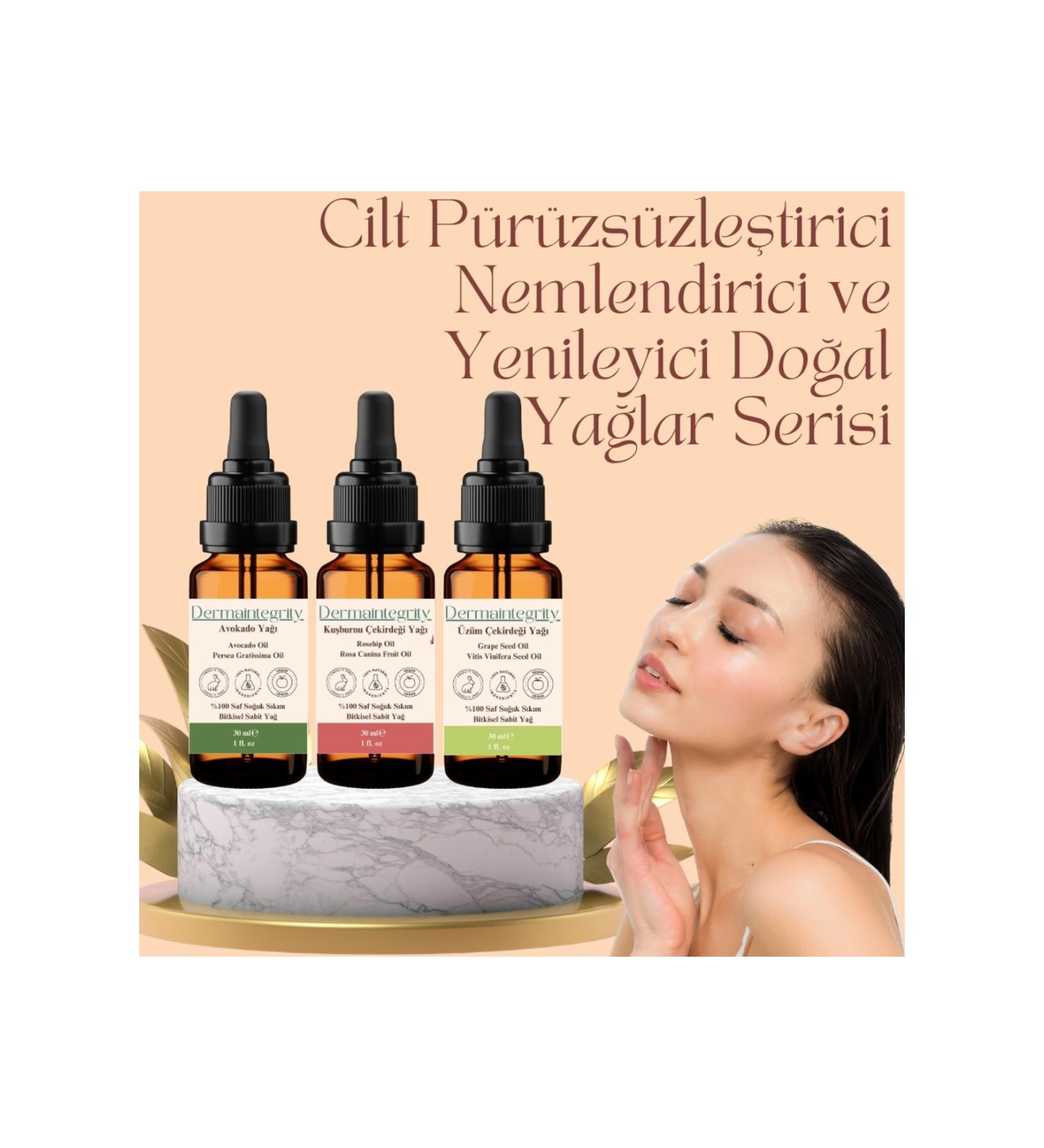 Dermaintegrity 0 Pure and Natural Skin Care Oil Series