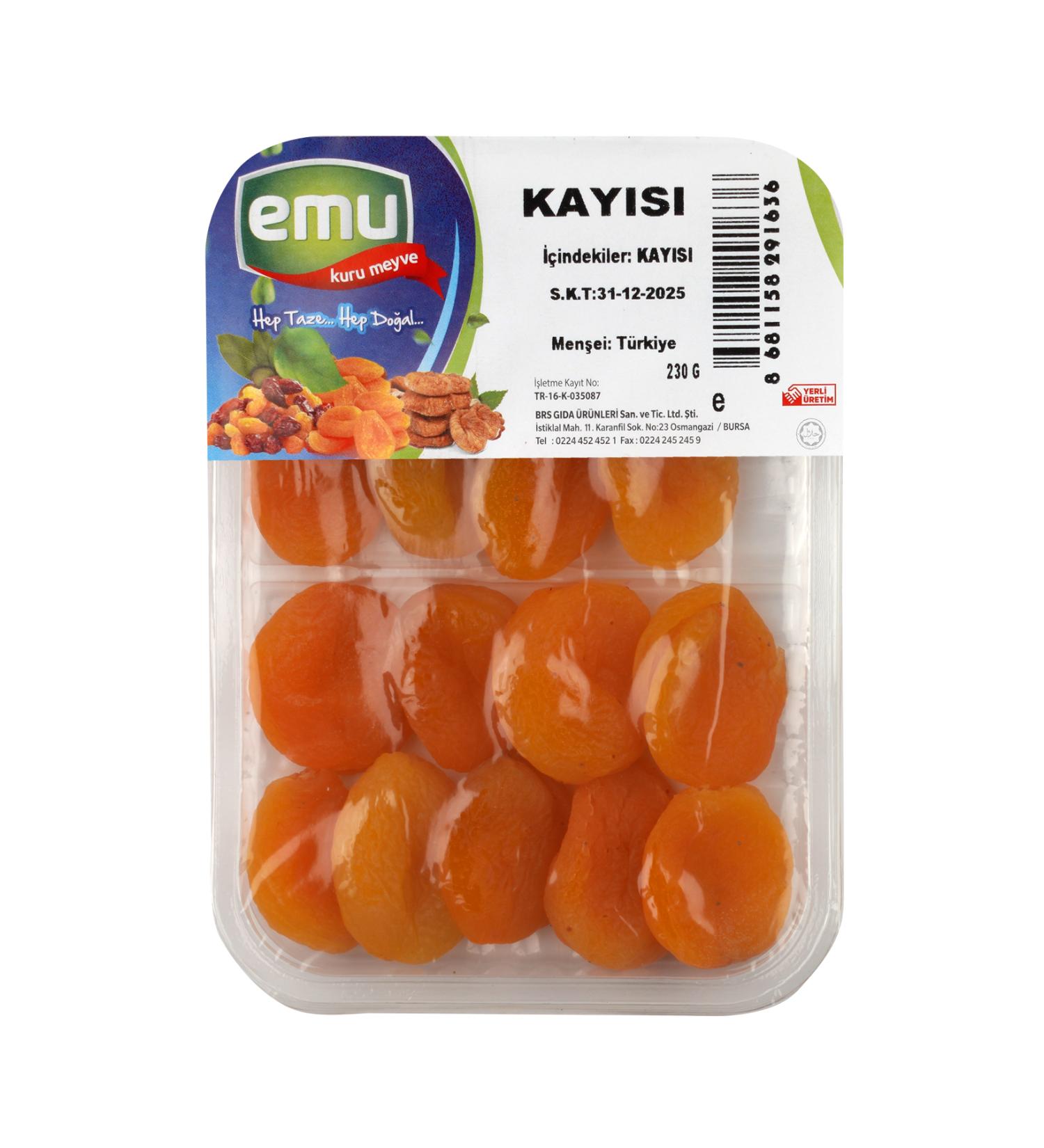 Emu Spice Dried Apricots 230 gr