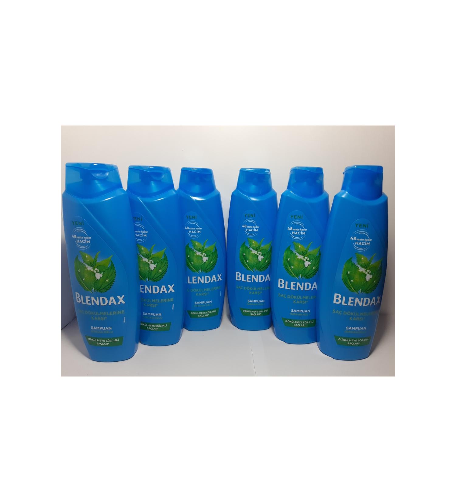 Blendax ANTI-HAIR LOSS NETTLE EXTRACT SHAMPOO 470 ML X 6 PIECES