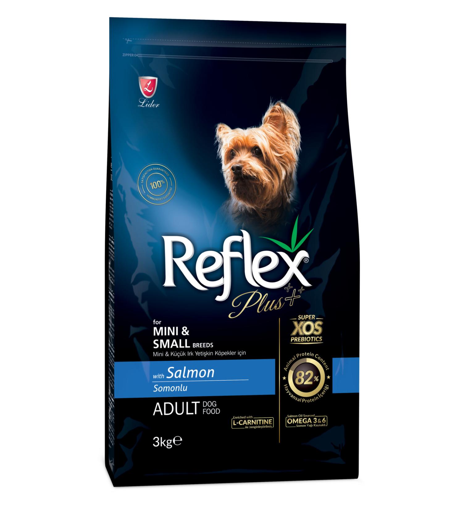 Reflex Plus REFLEX Salmon Mini and Small Breed Adult Dog Food 3 KG