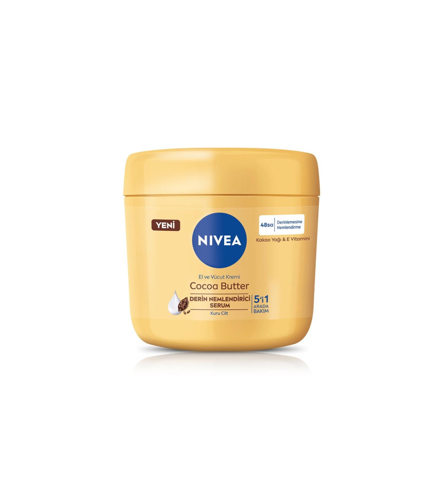 NIVEA Nivea Hand and Body Care Cream Cocoa Butter Dry Skin 400ml - Buy Online on GoSupps.com