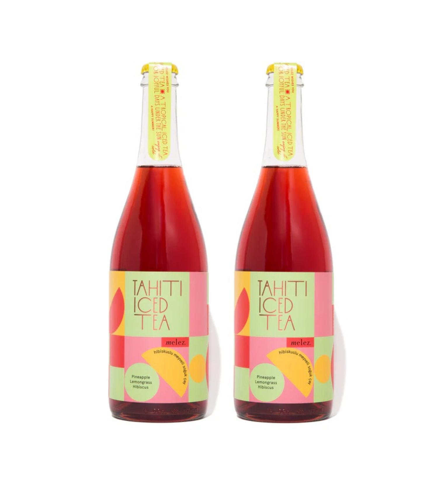 Melez Tea Tahiti Cabana Iced Tea - 2 Bottle - 750ml