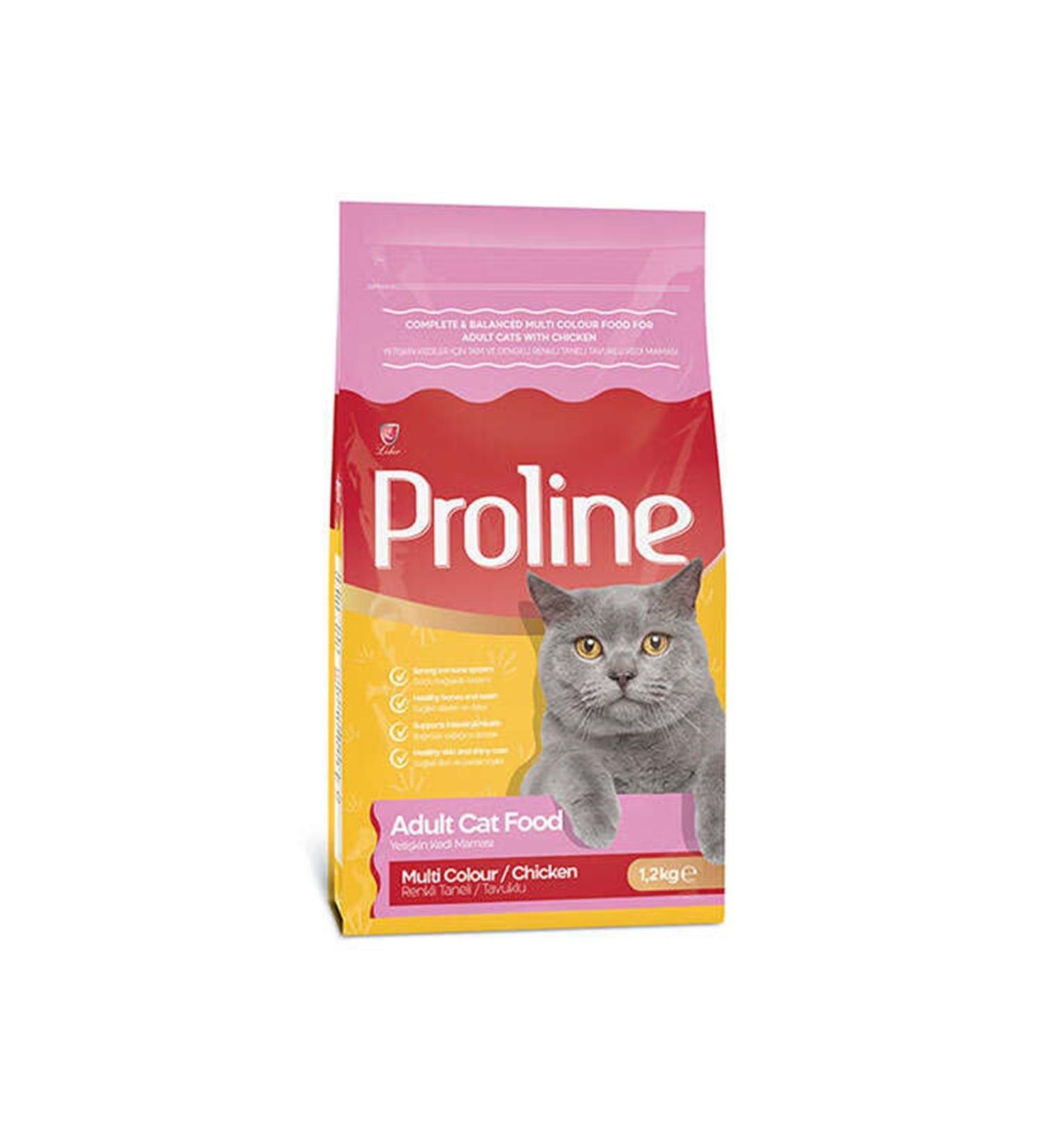 Proline ProLine Colored Granular Adult Cat Food 1.2 Kg