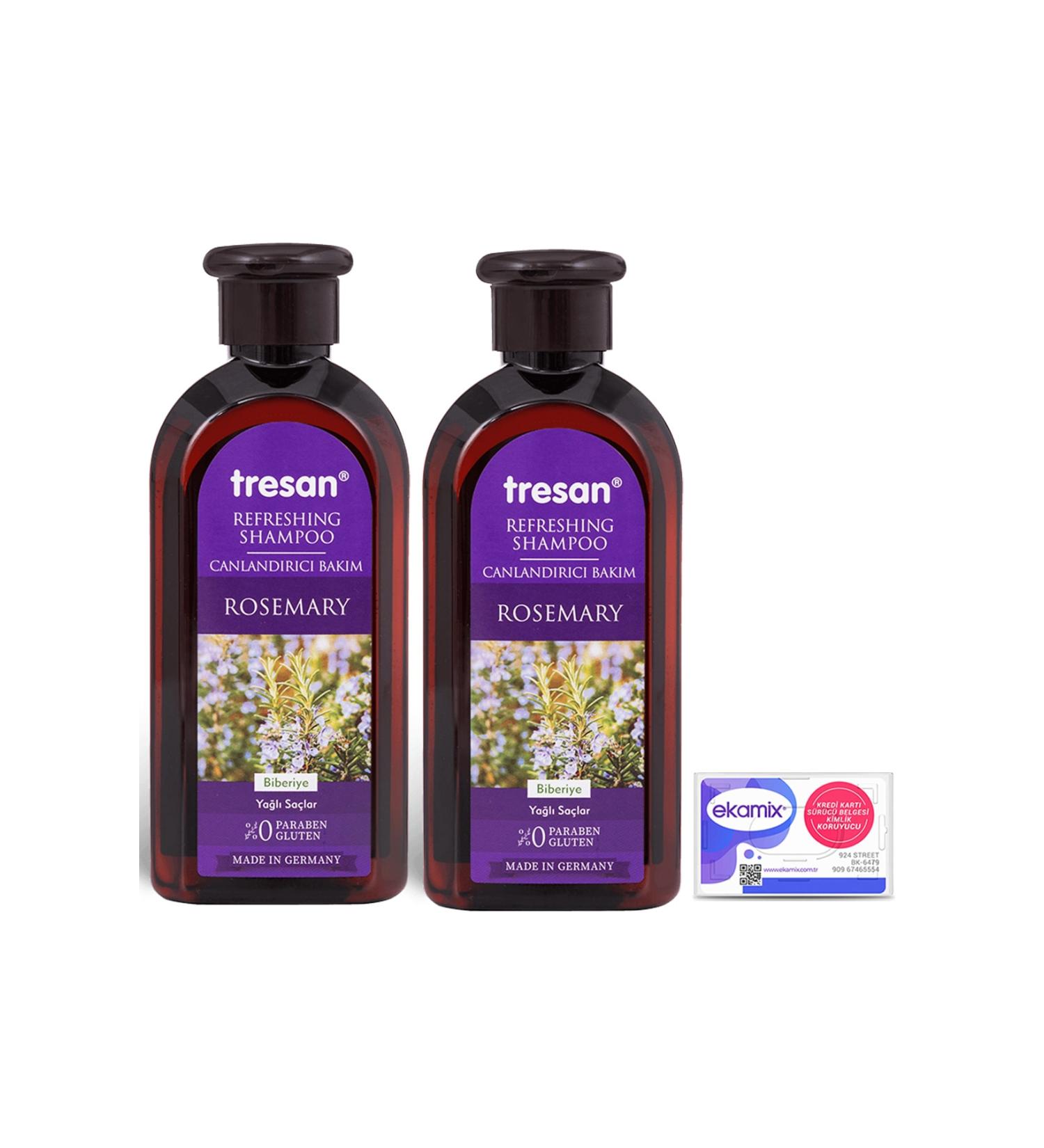 Tresan Rosemary Revitalizing Care Shampoo 300 ml 2 Pieces