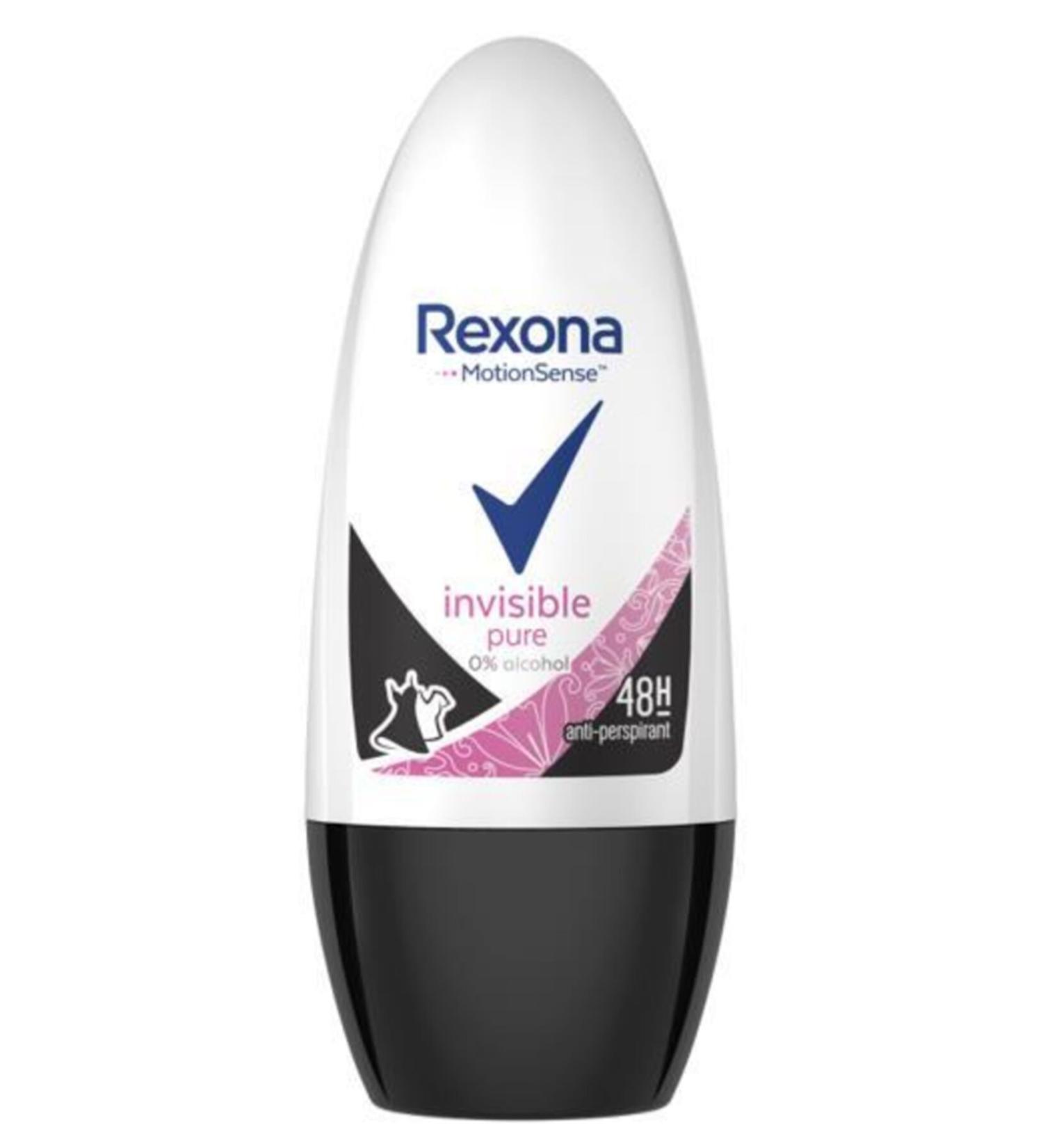 Rexona Invisible Roll On Pure 50 ml
