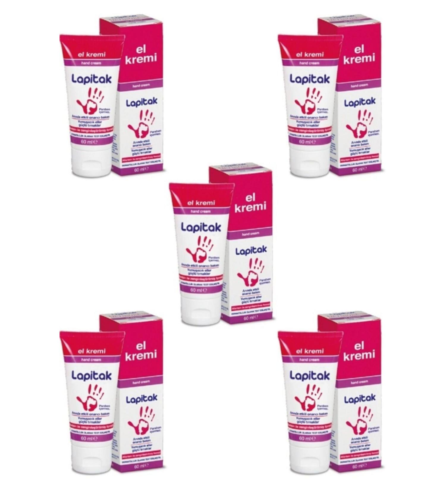 Lapitak Hand Cream 60 Ml (5 Boxes)