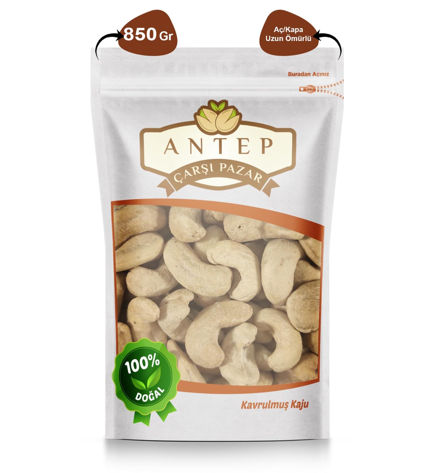 Antep Bazaar Cashew Salted Roasted Without Oil | 850 Gr.