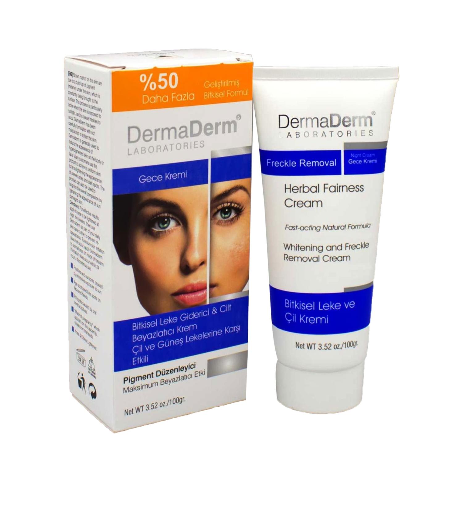 DermaDerm Herbal Cream Spf+50 Day Cream