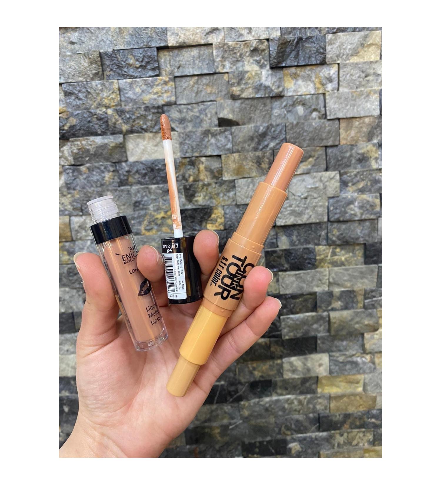 Rose Lipstick concealer set