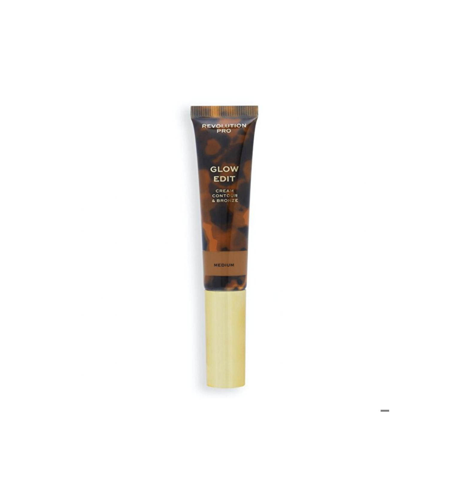 Revolution Pro Glow Edit Cream Contour & Bronze Medium - Buy Online on GoSupps.com