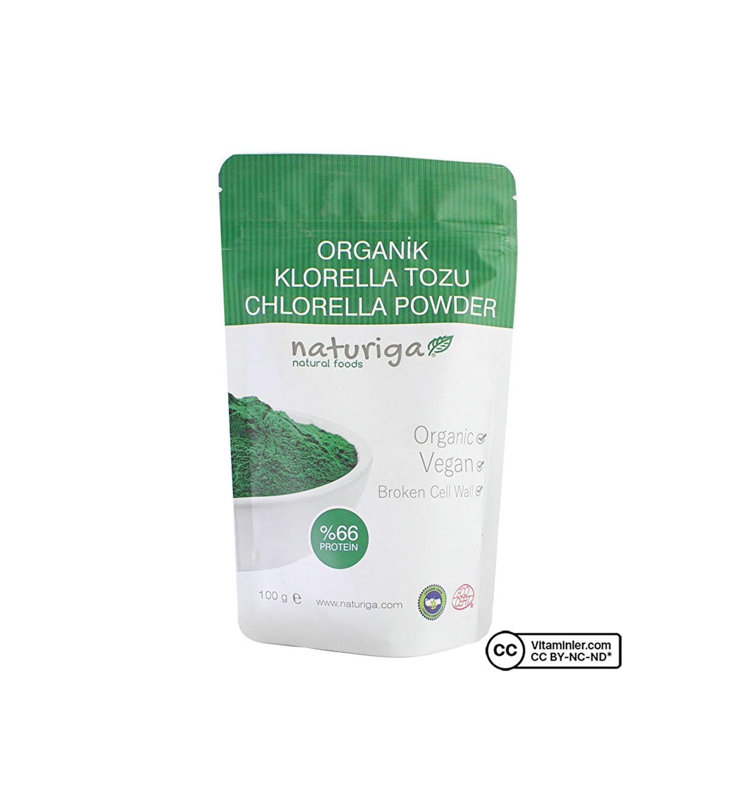 Naturiga Organic Chlorella Powder 100 gr