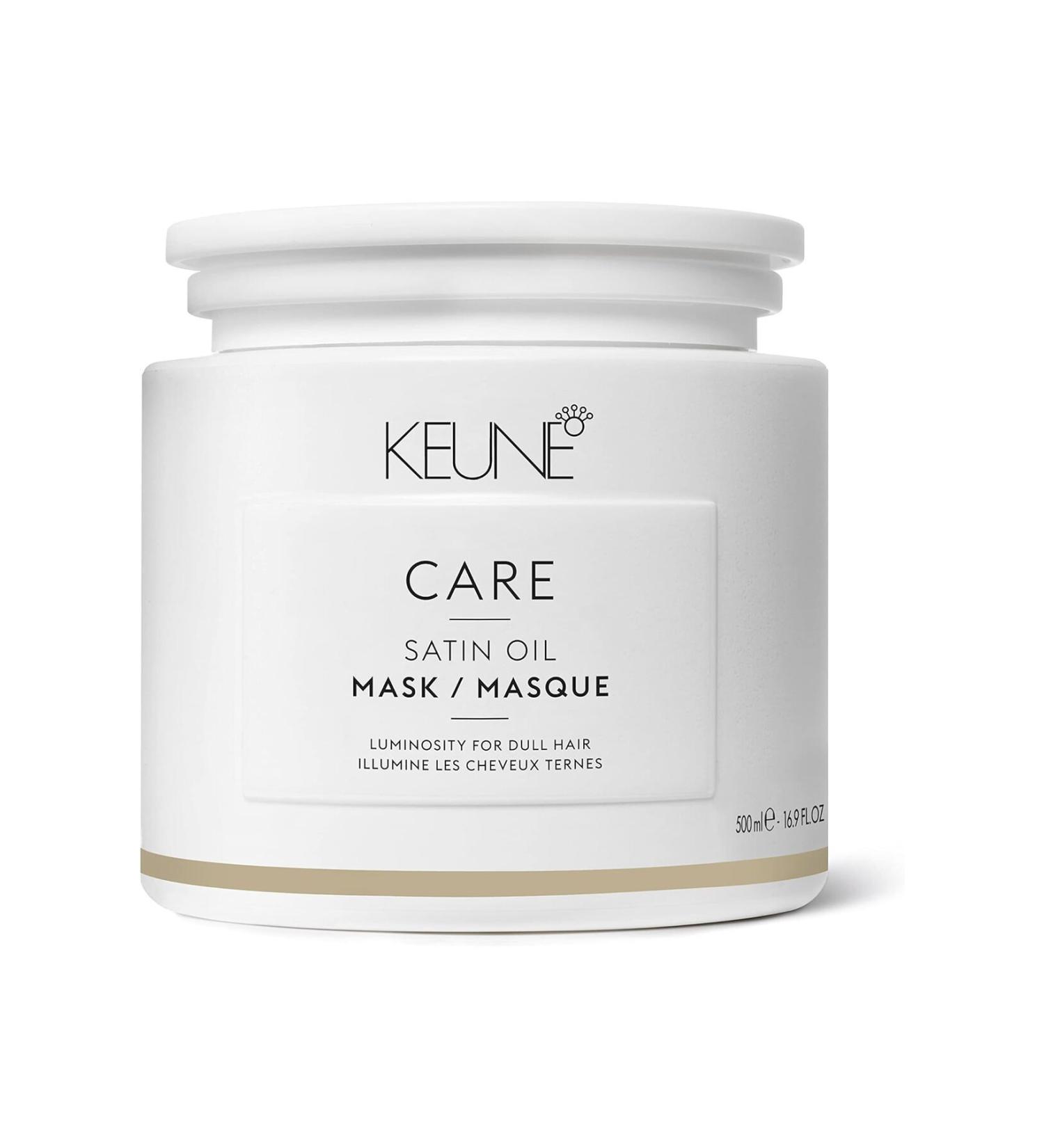 Keune Satin Oil - Nourishing and Shining Hair Care Mask for Dull Hair 500 ml 16.9 fl oz CYT97464