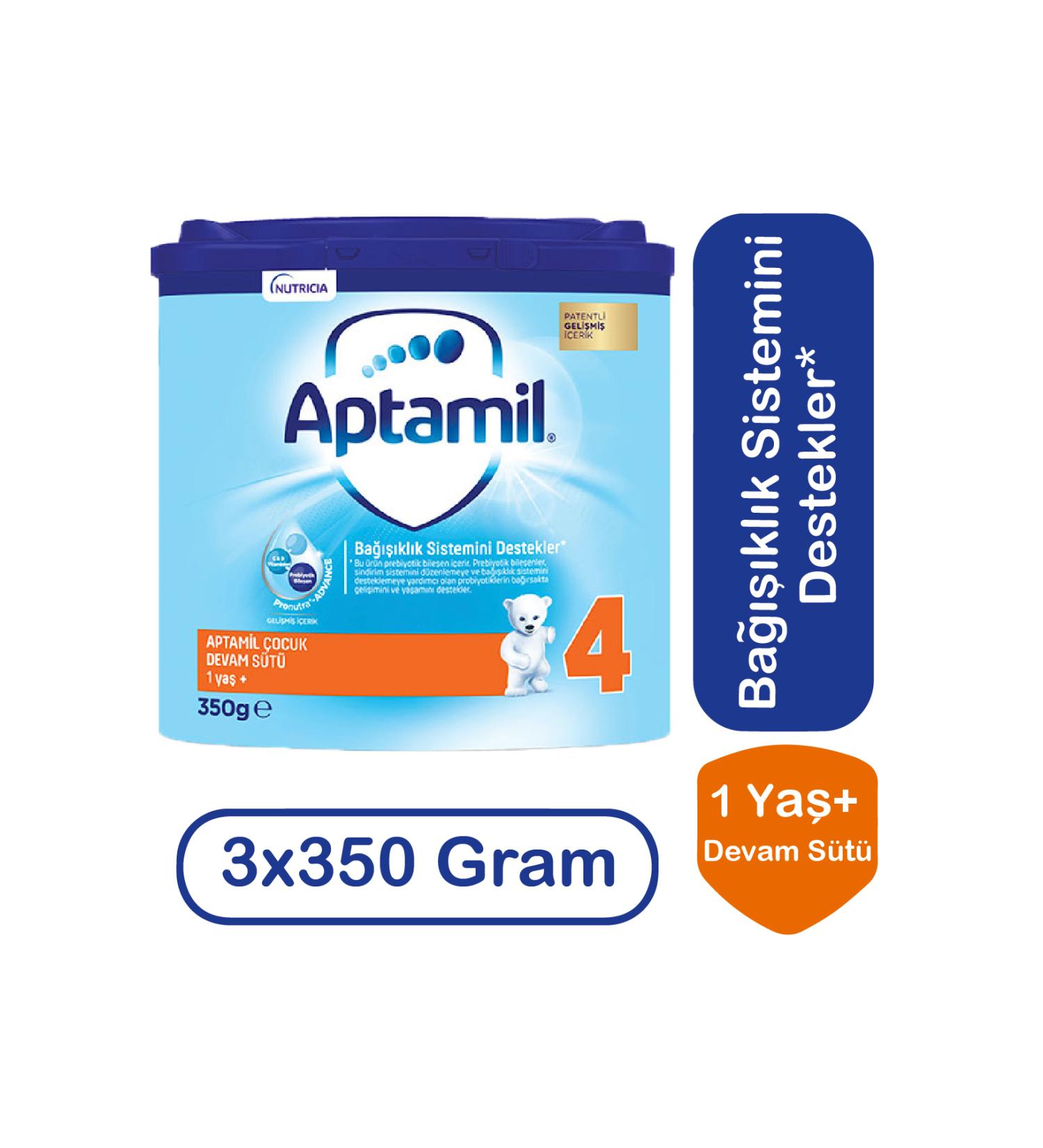Aptamil Follow-On Milk Number 4 350 gr 3-Pack
