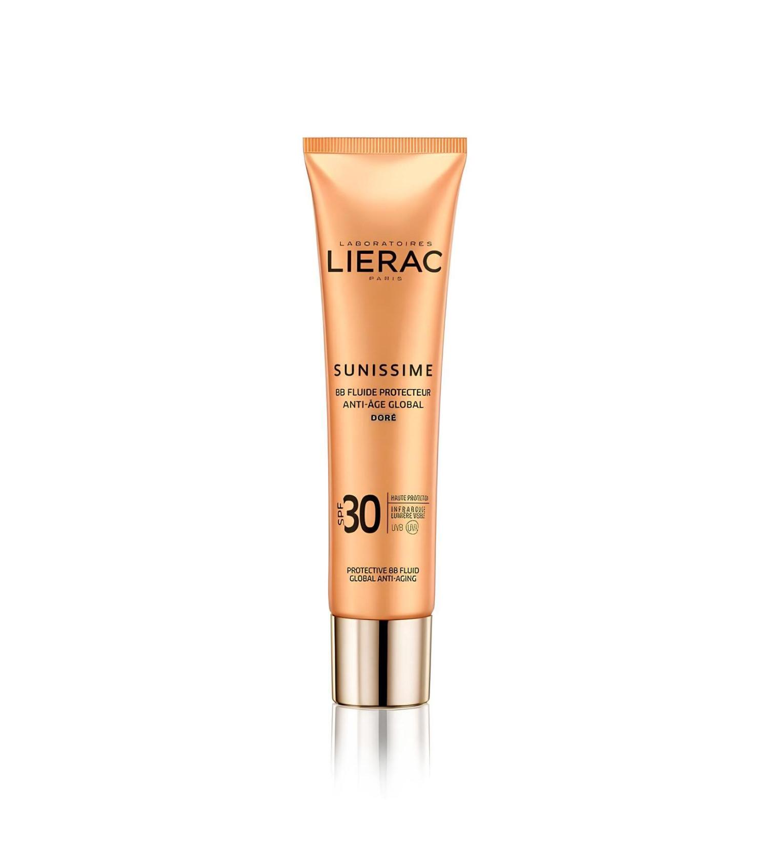 Lierac SUNISSIME ENERGIZING BB FLUID SPF 30 Global Anti-Aging Energizing Sun Protection 40ml