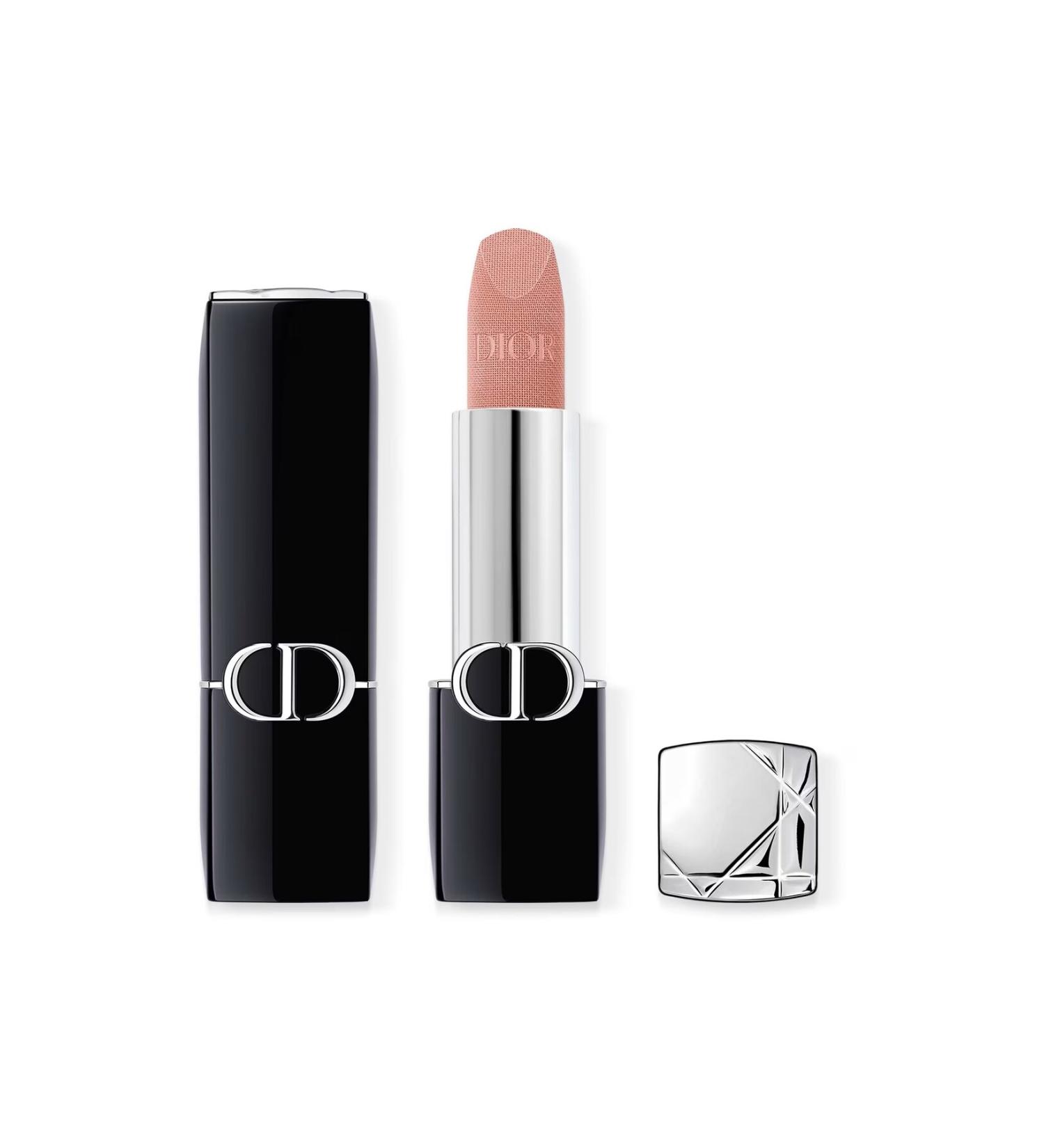 Dior Rouge Dior-24 Hour Effective Long Lasting Moisturizing Velvet & Matte & Satin Finish Plumping Lipstick